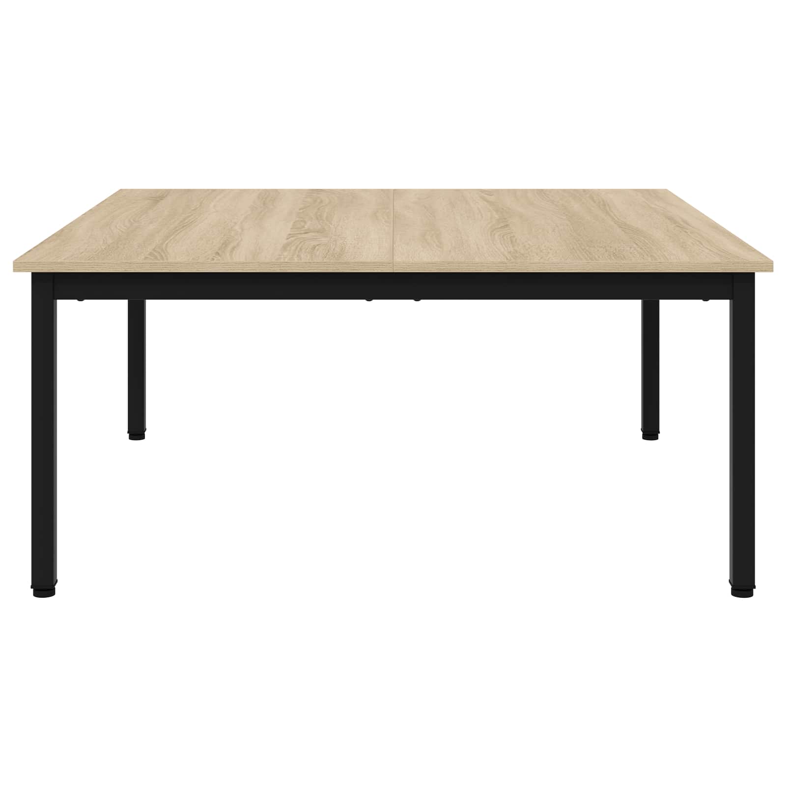 Salontafel Sonoma 100 x 100 x 45 cm Bewerkt hout is nu te koop bij PeponiXL, paradijselijk wonen!
