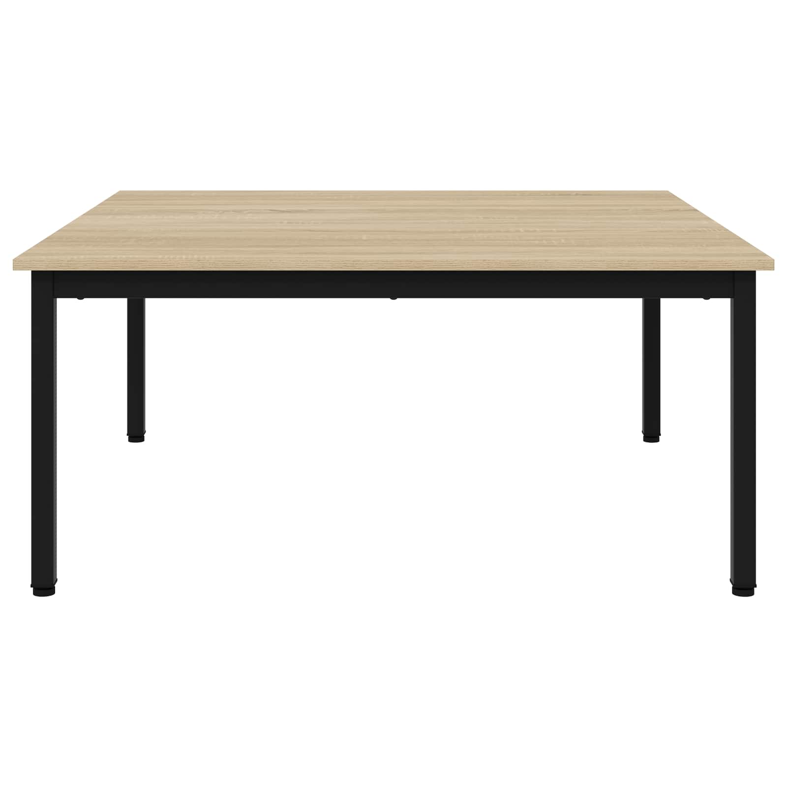 Salontafel Sonoma 100 x 100 x 45 cm Bewerkt hout is nu te koop bij PeponiXL, paradijselijk wonen!