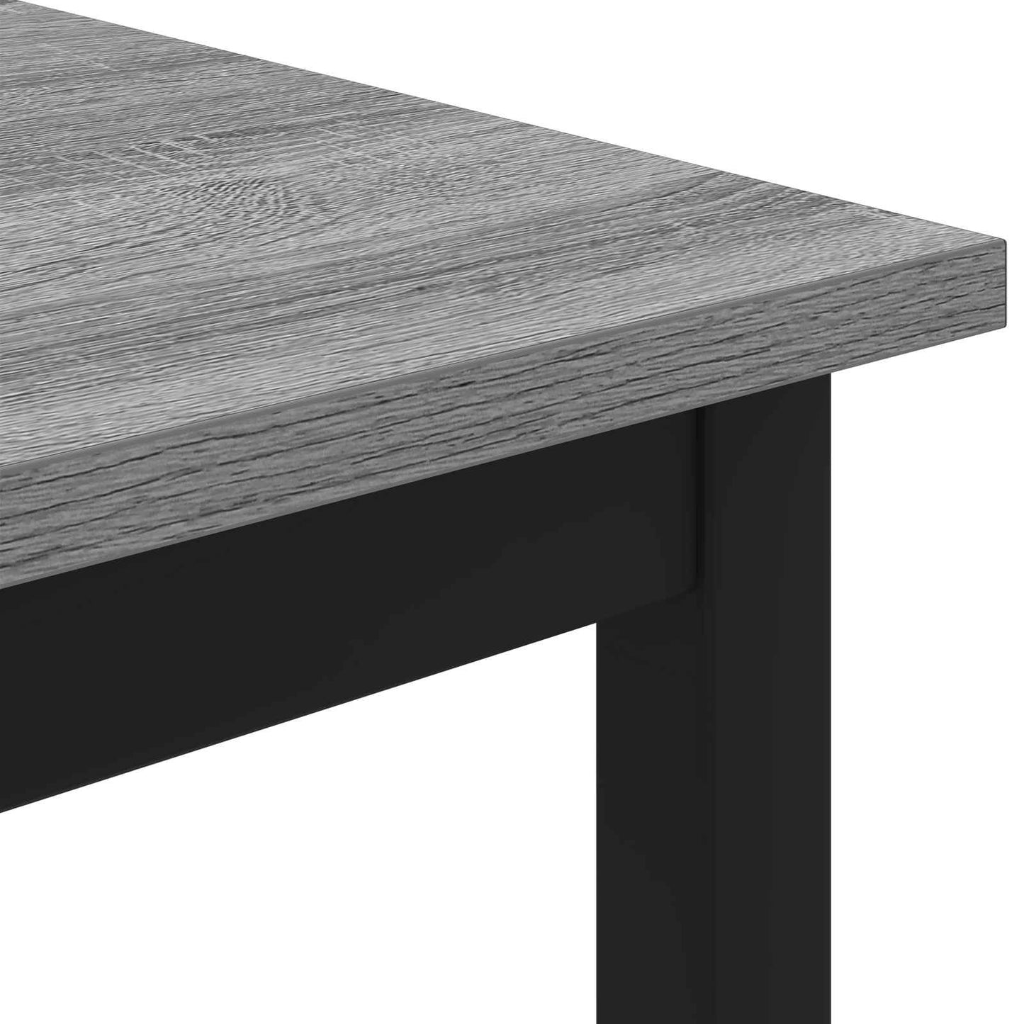 Salontafel Grijs Sonoma 100 x 100 x 45 cm Bewerkt hout is nu te koop bij PeponiXL, paradijselijk wonen!