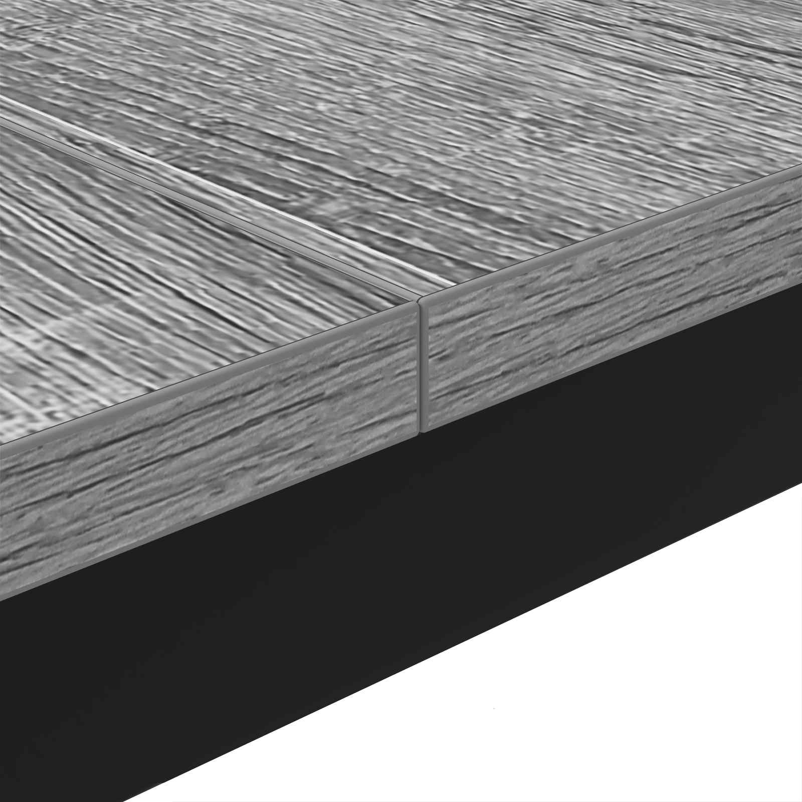 Salontafel Grijs Sonoma 100 x 100 x 45 cm Bewerkt hout is nu te koop bij PeponiXL, paradijselijk wonen!