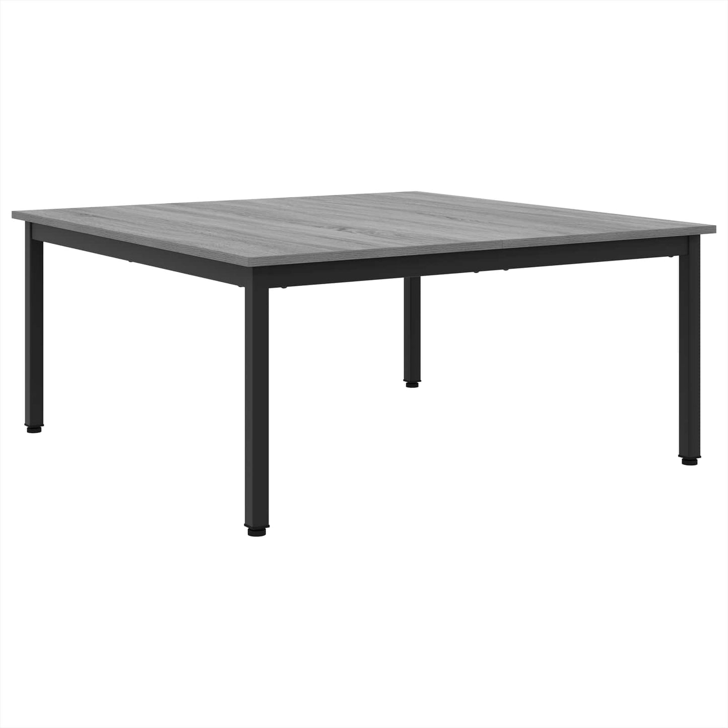 Salontafel Grijs Sonoma 100 x 100 x 45 cm Bewerkt hout is nu te koop bij PeponiXL, paradijselijk wonen!