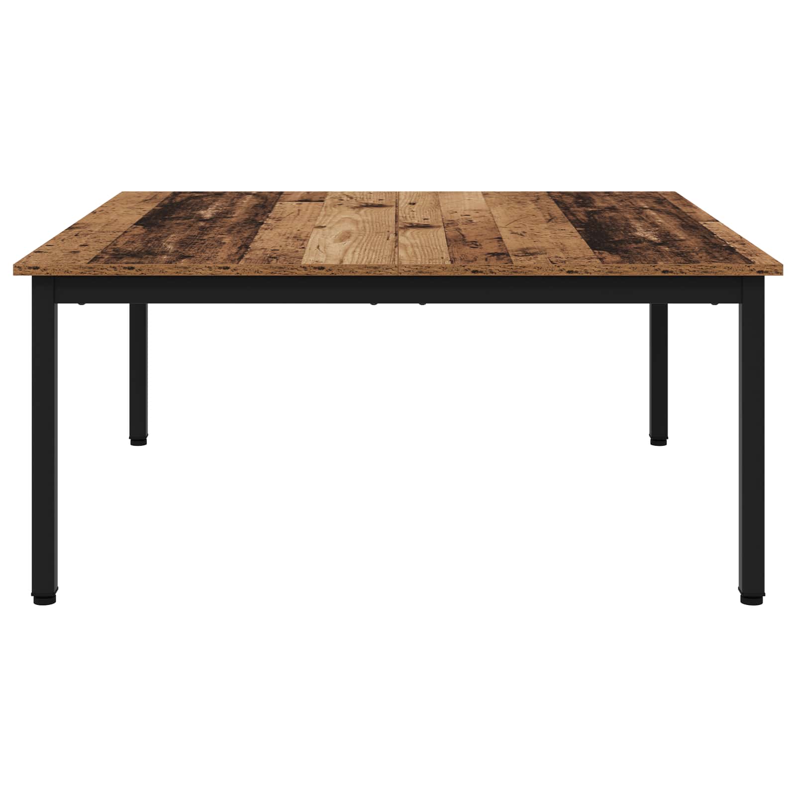Salontafel Oudhout 100 x 100 x 45 cm Bewerkt hout is nu te koop bij PeponiXL, paradijselijk wonen!
