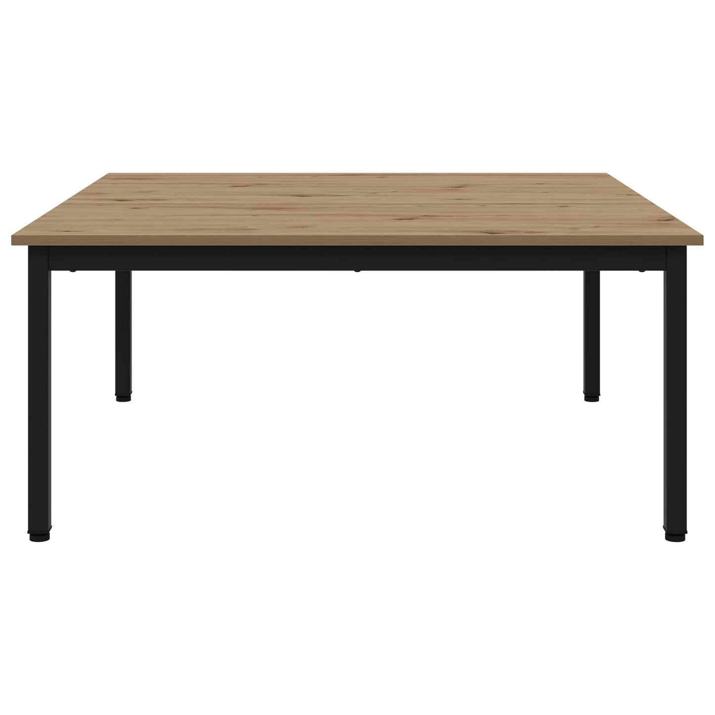 Salontafel Ambachtelijk eiken 100 x 100 x 45 cm Bewerkt hout is nu te koop bij PeponiXL, paradijselijk wonen!
