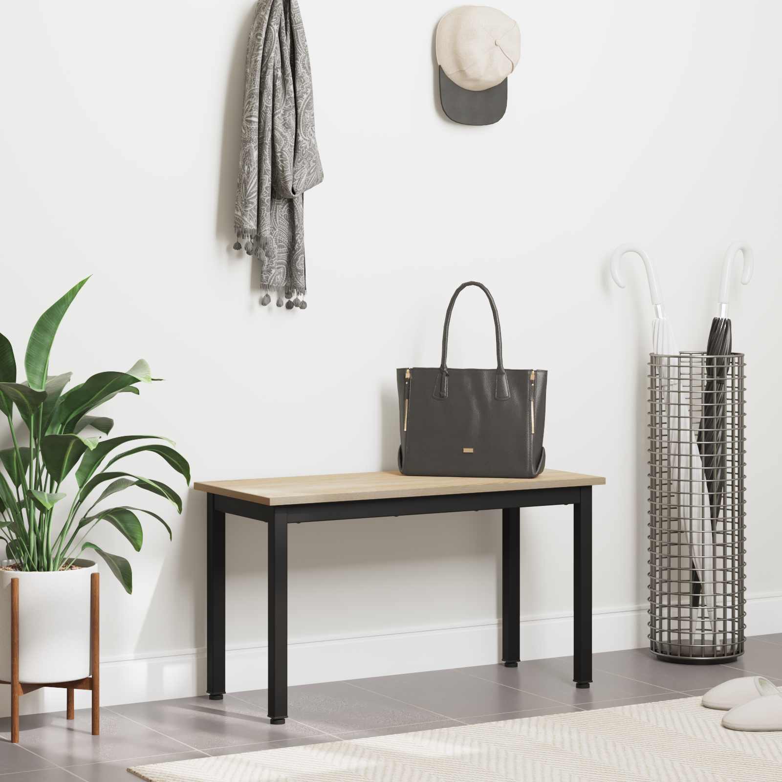Bank Sonoma 80 x 35 x 45 cm Bewerkt hout is nu te koop bij PeponiXL, paradijselijk wonen!
