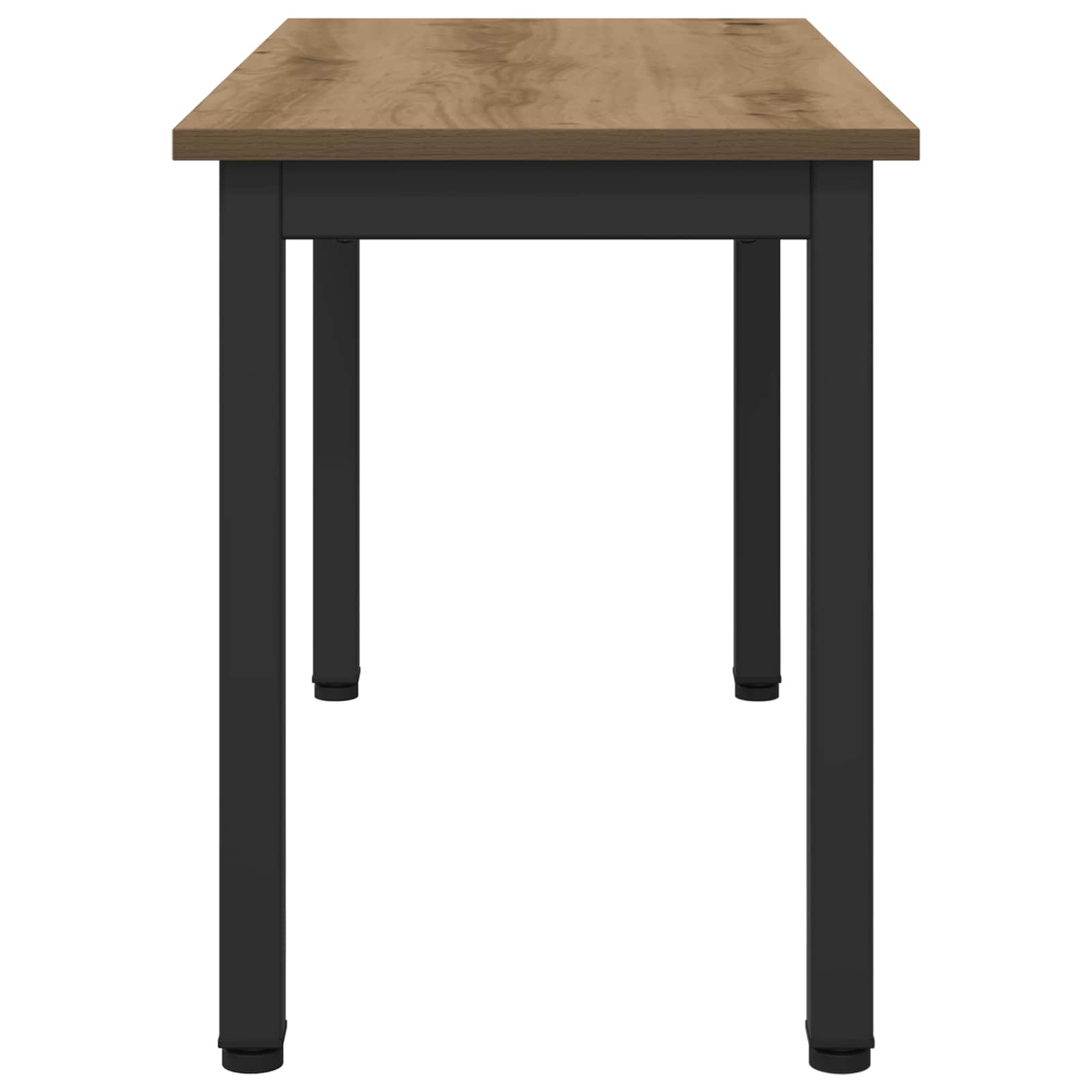 Bank Ambachtelijk eiken 80 x 35 x 45 cm Bewerkt hout is nu te koop bij PeponiXL, paradijselijk wonen!