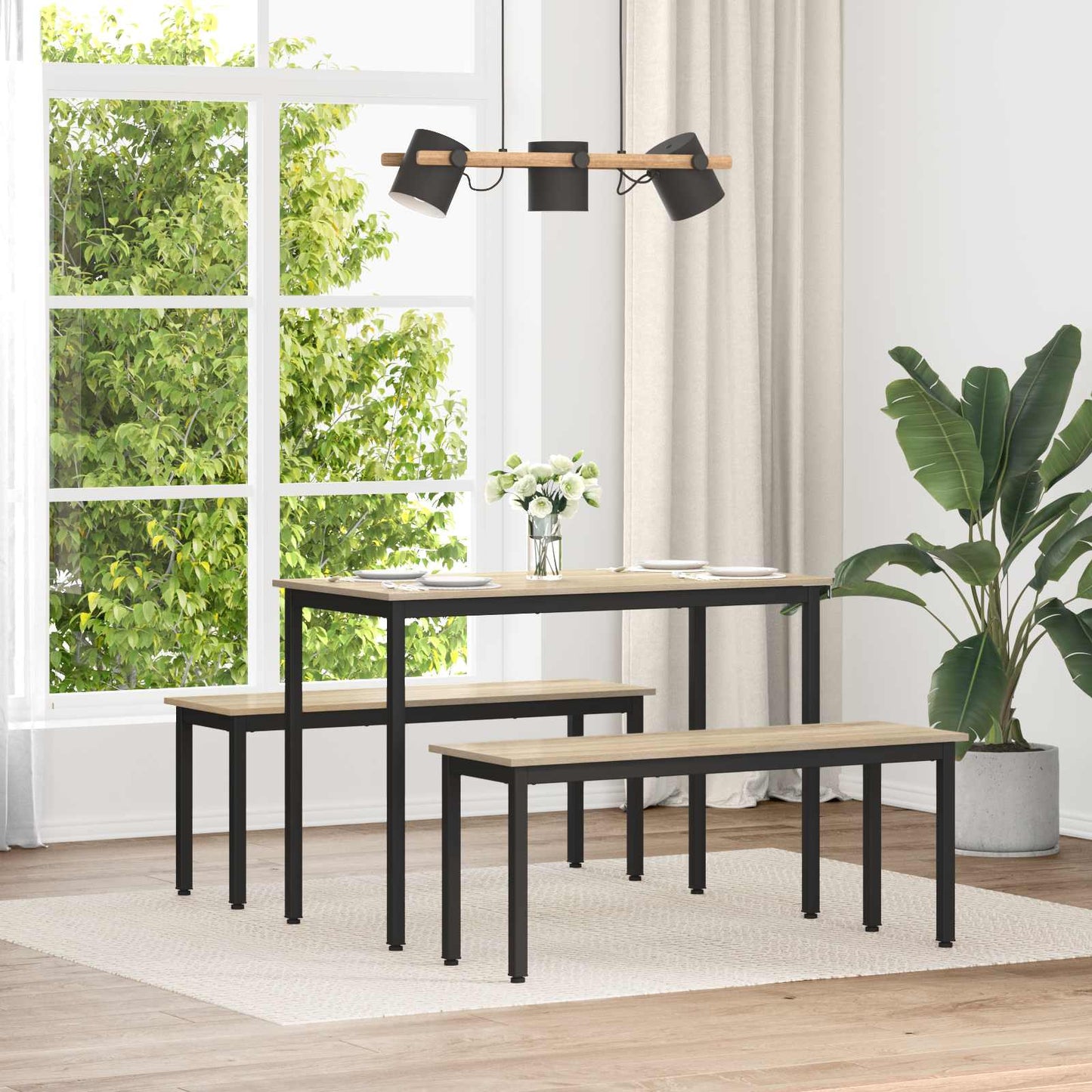 Bank Sonoma 110 x 35 x 45 cm Bewerkt hout is nu te koop bij PeponiXL, paradijselijk wonen!