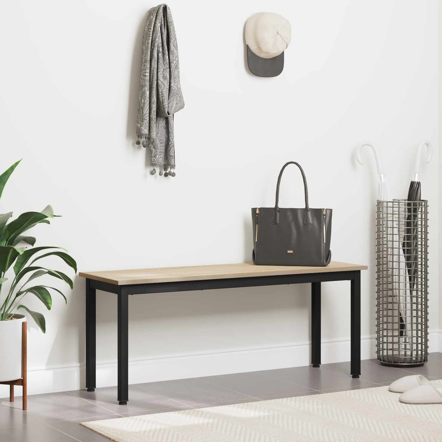 Bank Sonoma 110 x 35 x 45 cm Bewerkt hout is nu te koop bij PeponiXL, paradijselijk wonen!