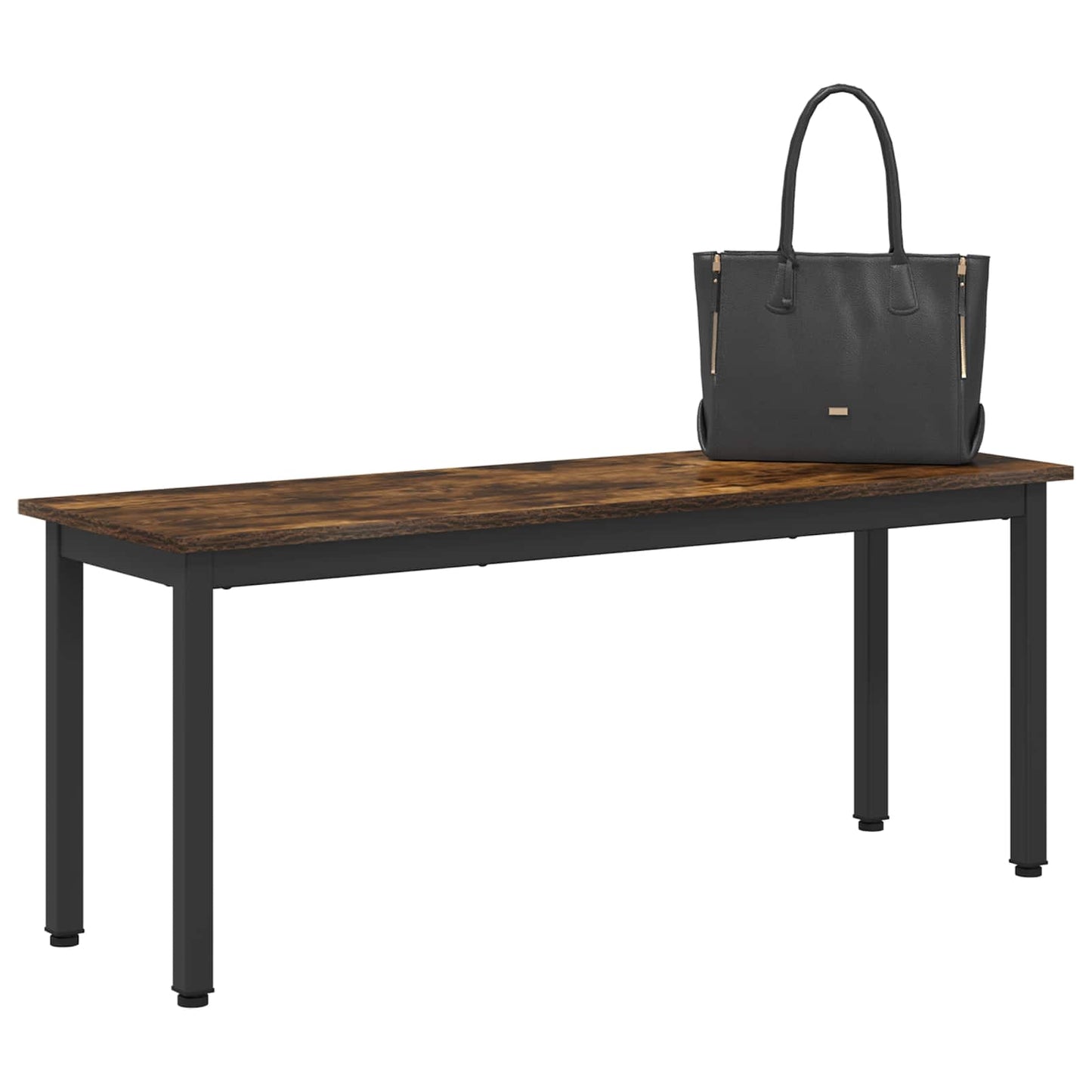 Bank Rook Eik 110 x 35 x 45 cm Bewerkt hout is nu te koop bij PeponiXL, paradijselijk wonen!