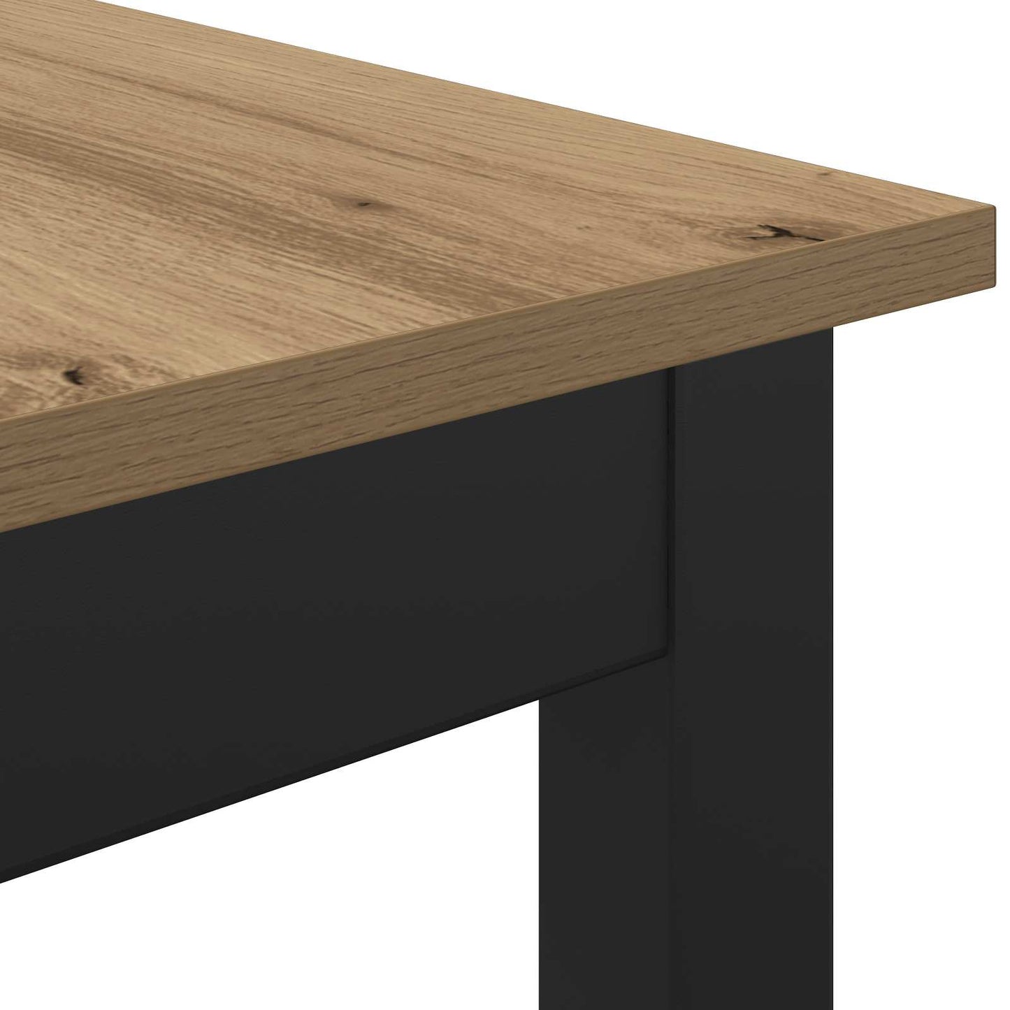 Bank Ambachtelijk eiken 110 x 35 x 45 cm Bewerkt hout is nu te koop bij PeponiXL, paradijselijk wonen!