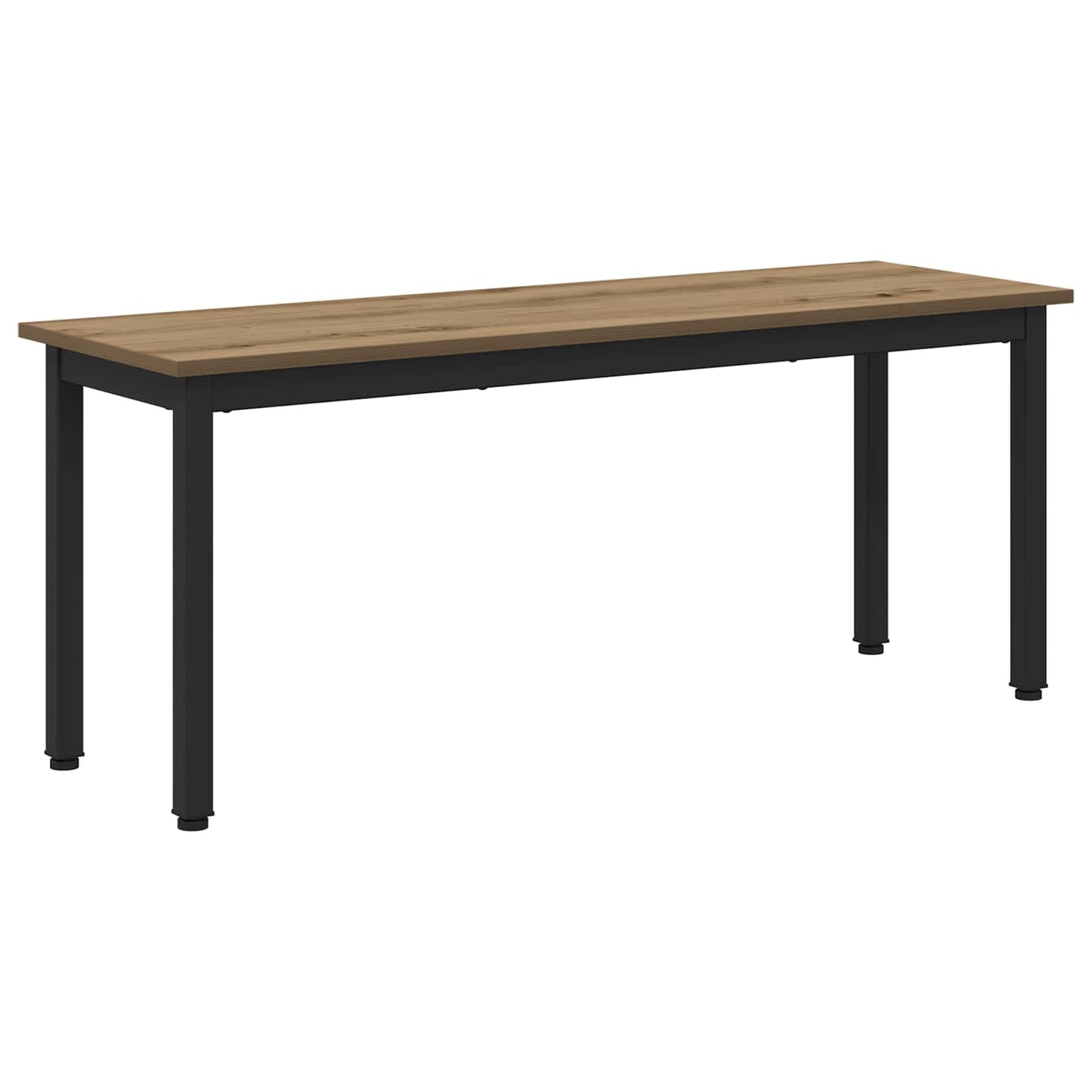 Bank Ambachtelijk eiken 110 x 35 x 45 cm Bewerkt hout is nu te koop bij PeponiXL, paradijselijk wonen!