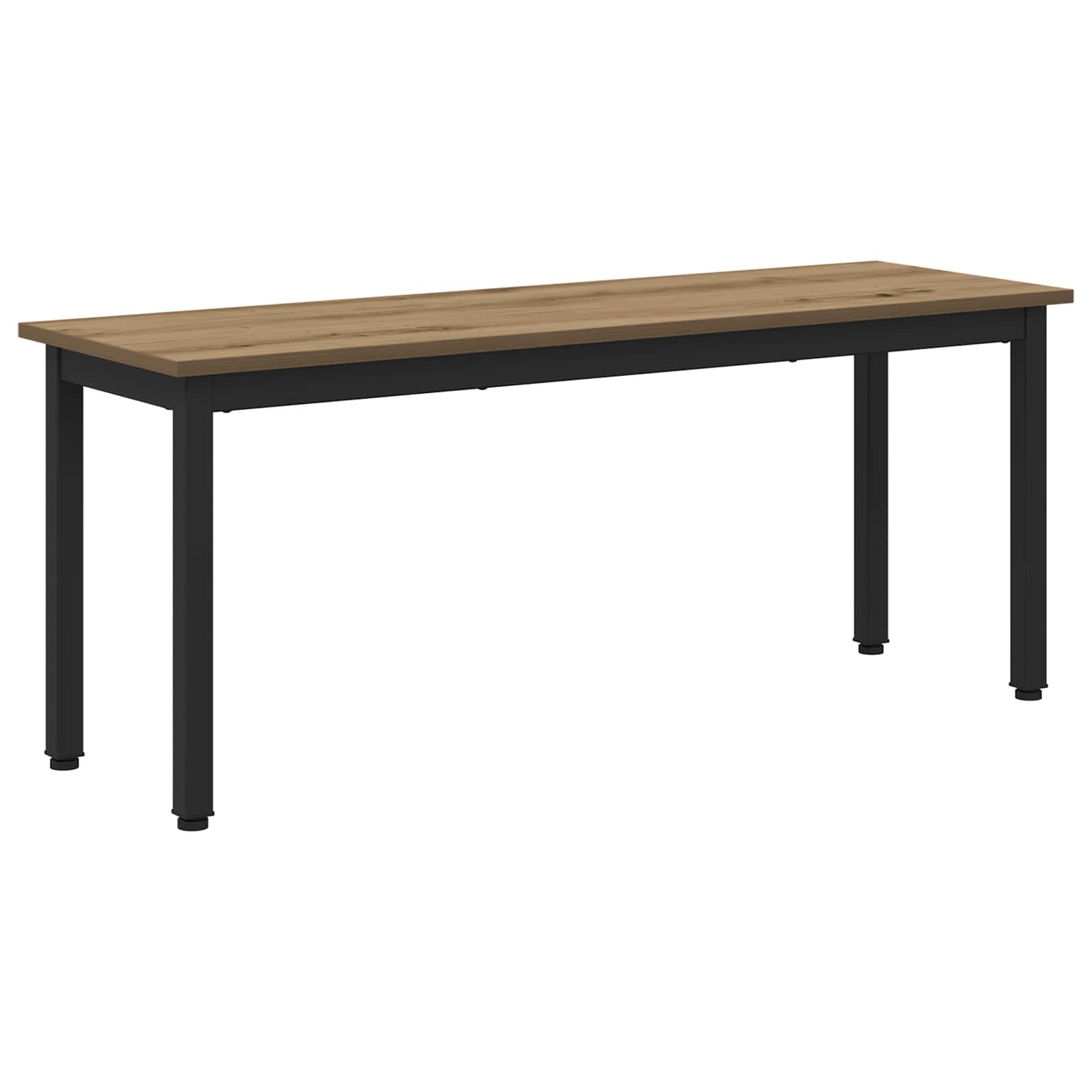 Bank Ambachtelijk eiken 110 x 35 x 45 cm Bewerkt hout is nu te koop bij PeponiXL, paradijselijk wonen!