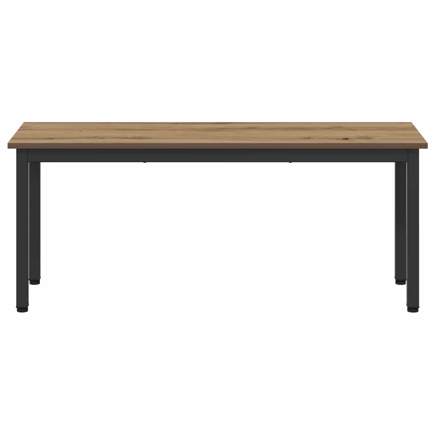 Bank Ambachtelijk eiken 110 x 35 x 45 cm Bewerkt hout is nu te koop bij PeponiXL, paradijselijk wonen!