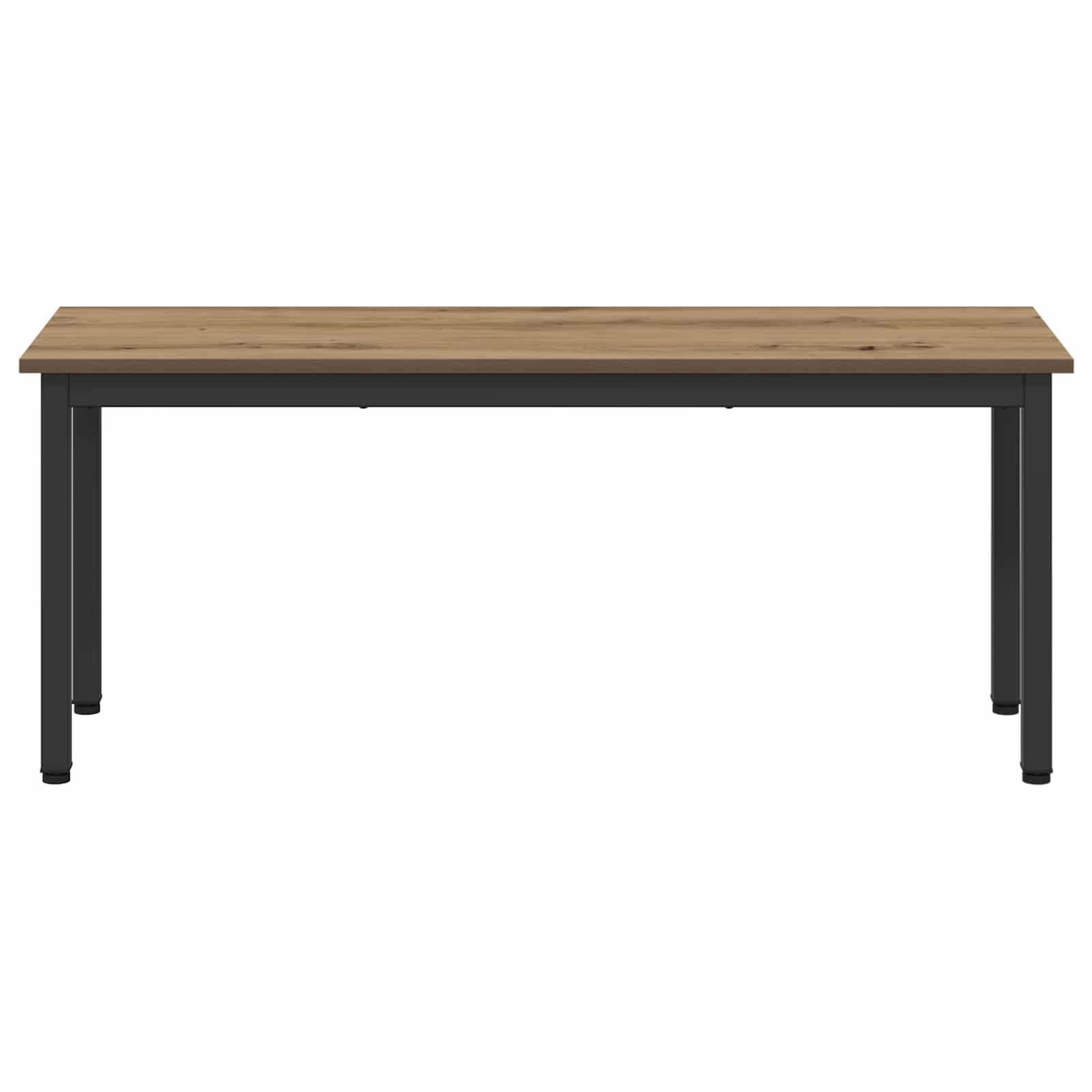 Bank Ambachtelijk eiken 110 x 35 x 45 cm Bewerkt hout is nu te koop bij PeponiXL, paradijselijk wonen!