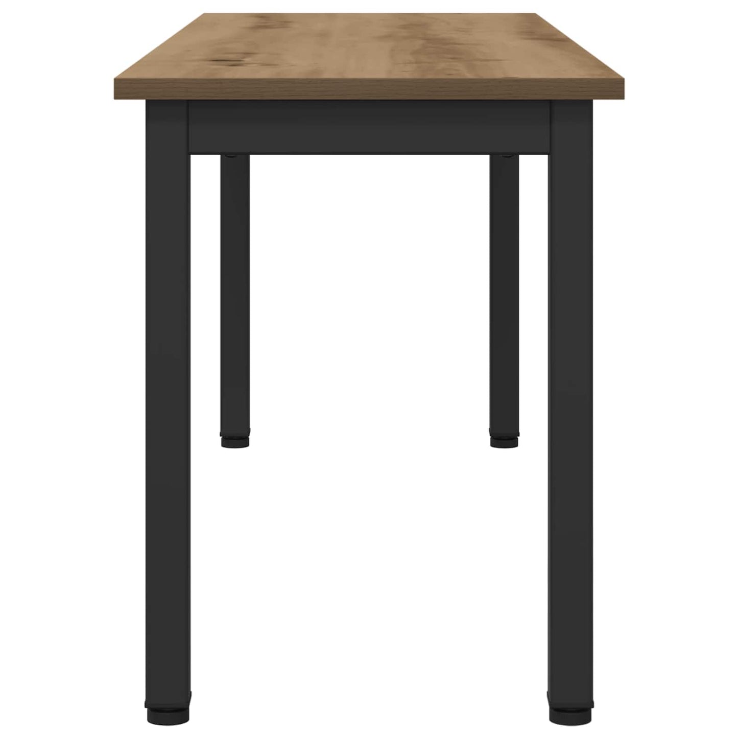 Bank Ambachtelijk eiken 110 x 35 x 45 cm Bewerkt hout is nu te koop bij PeponiXL, paradijselijk wonen!