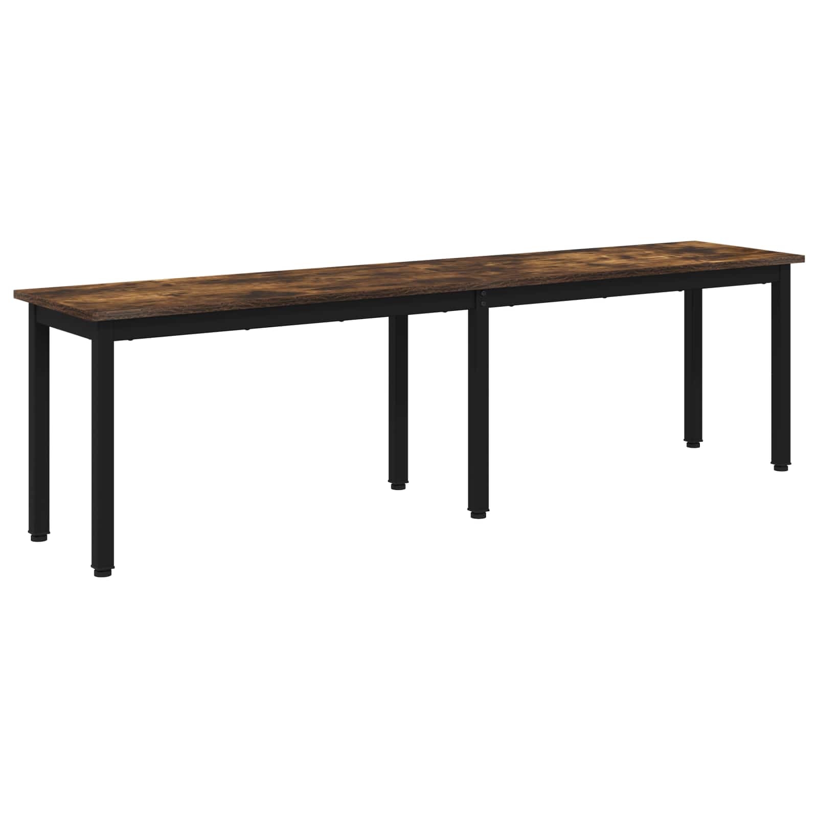 Bank Rook Eik 160 x 35 x 45 cm Bewerkt hout is nu te koop bij PeponiXL, paradijselijk wonen!