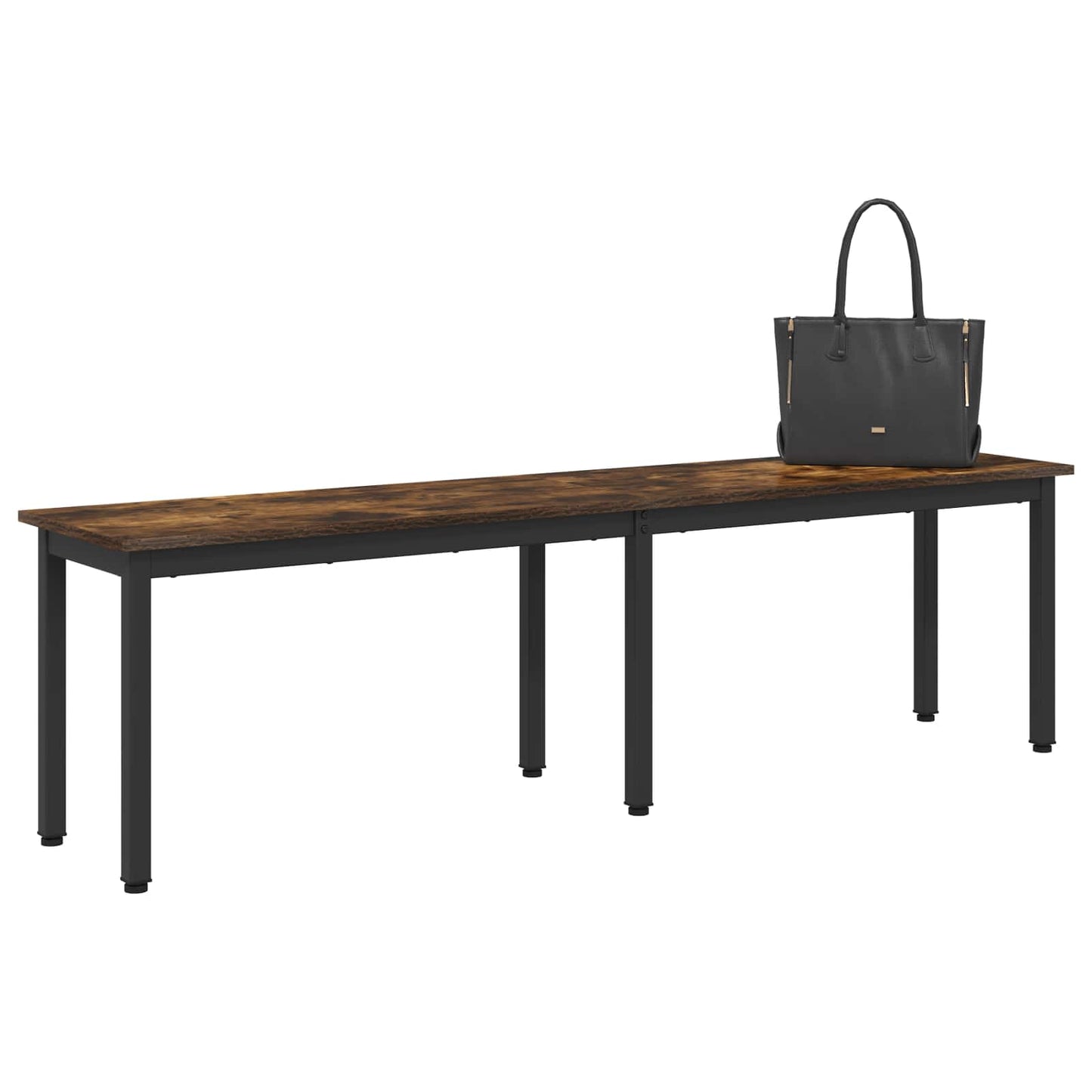 Bank Rook Eik 160 x 35 x 45 cm Bewerkt hout is nu te koop bij PeponiXL, paradijselijk wonen!