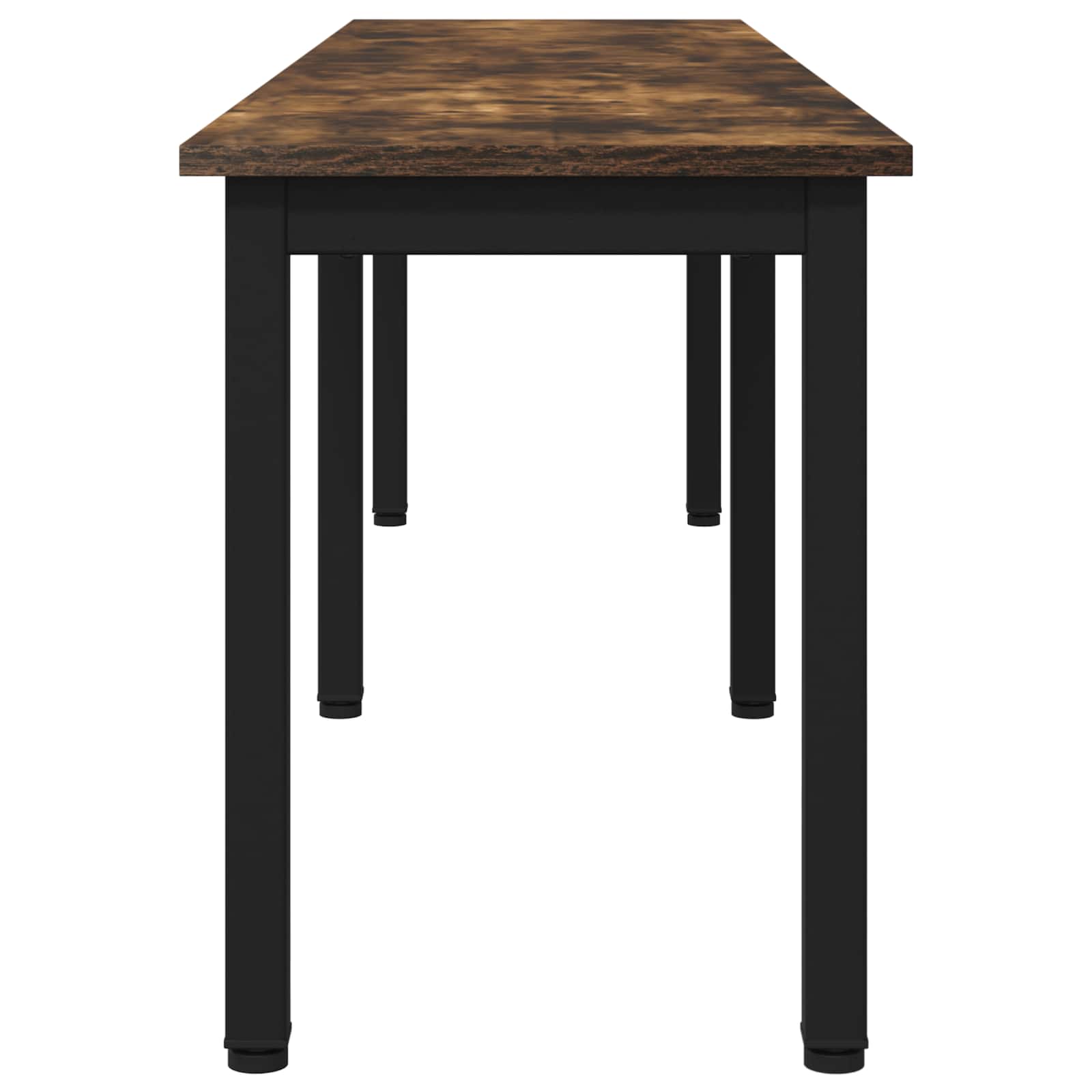 Bank Rook Eik 160 x 35 x 45 cm Bewerkt hout is nu te koop bij PeponiXL, paradijselijk wonen!