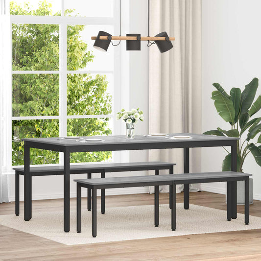 Bank Grijs Sonoma 160 x 35 x 45 cm Bewerkt hout is nu te koop bij PeponiXL, paradijselijk wonen!