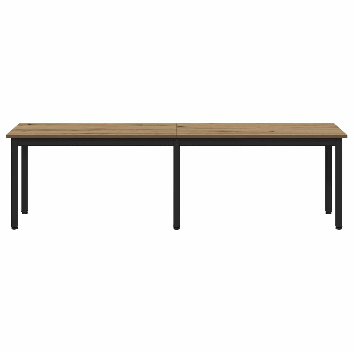 Bank Ambachtelijk eiken 160 x 35 x 45 cm Bewerkt hout is nu te koop bij PeponiXL, paradijselijk wonen!