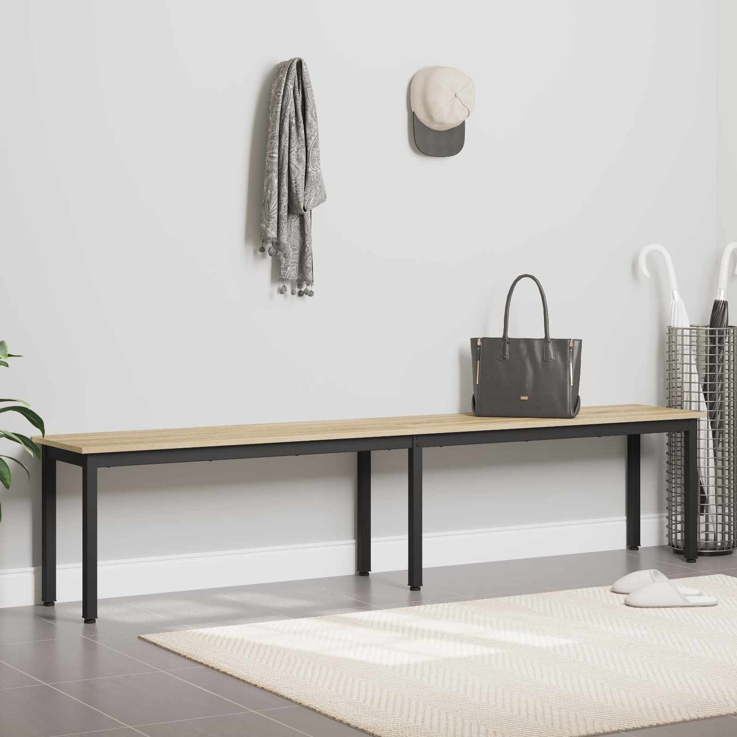 Bank Sonoma 200 x 35 x 45 cm Bewerkt hout is nu te koop bij PeponiXL, paradijselijk wonen!