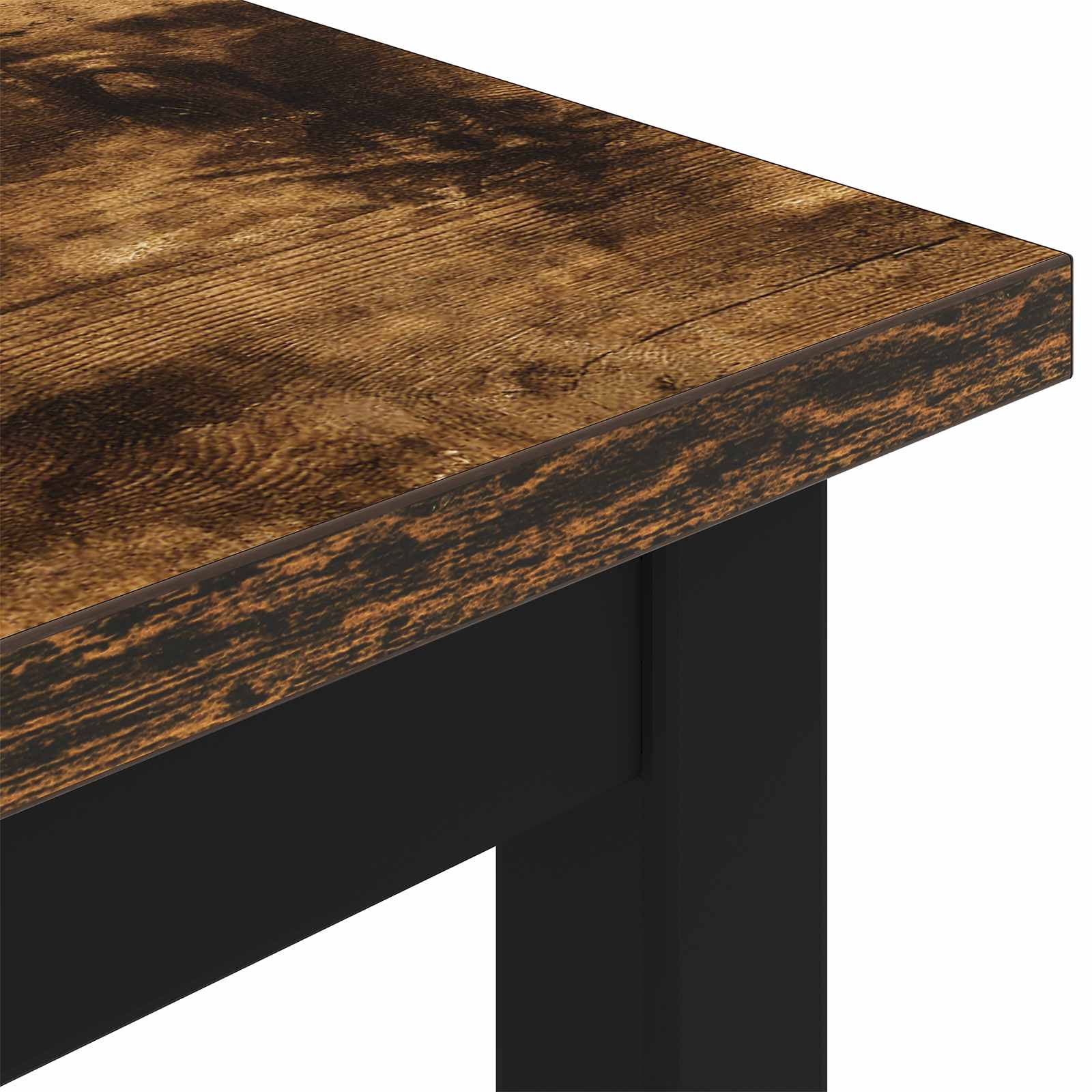 Bank Rook Eik 200 x 35 x 45 cm Bewerkt hout is nu te koop bij PeponiXL, paradijselijk wonen!