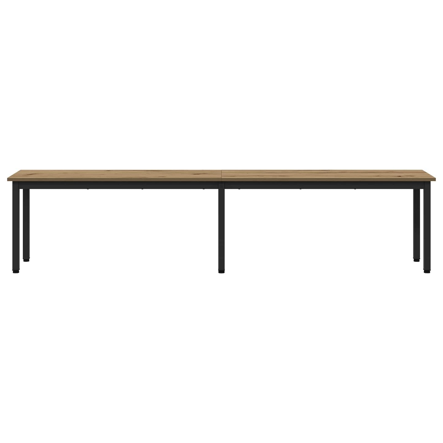 Bank Ambachtelijk eiken 200 x 35 x 45 cm Bewerkt hout is nu te koop bij PeponiXL, paradijselijk wonen!