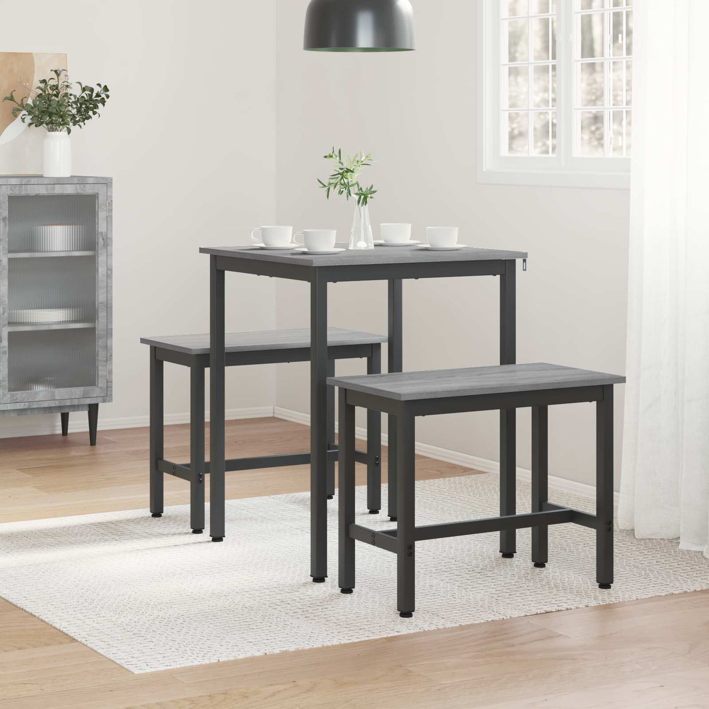 Eettafels 60 x 60 x 75 cm METAAL is nu te koop bij PeponiXL, paradijselijk wonen!