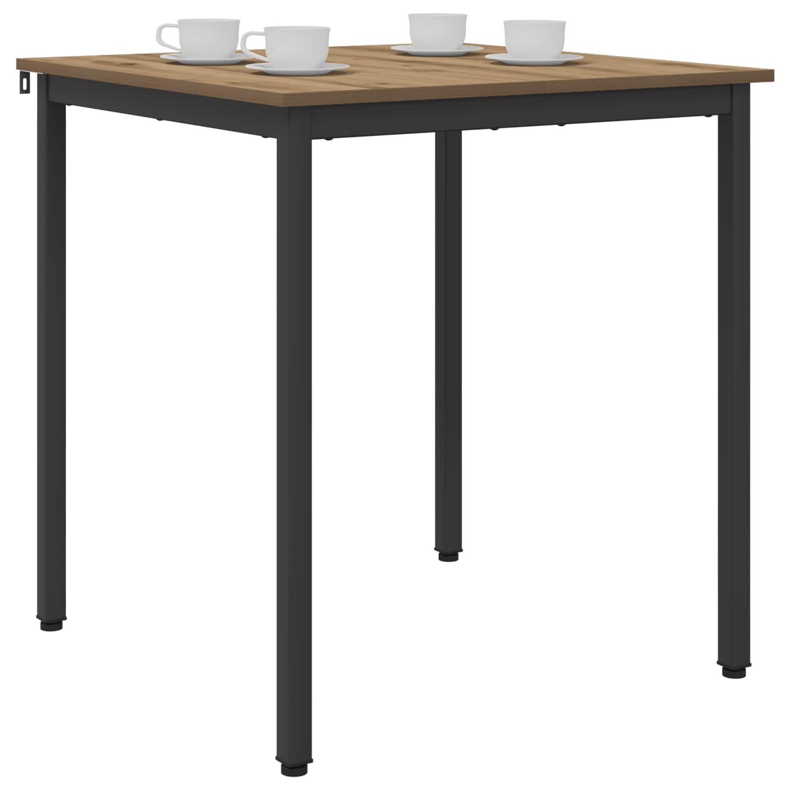 Eettafels 70 x 70 x 75 cm METAAL Vierkant is nu te koop bij PeponiXL, paradijselijk wonen!