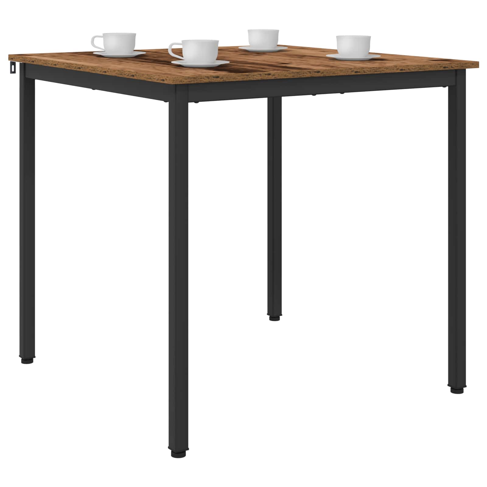 Eettafels 80 x 80 x 75 cm METAAL is nu te koop bij PeponiXL, paradijselijk wonen!