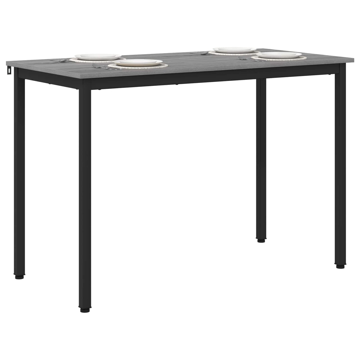 Eettafels 110 x 100 x 75 cm METAAL is nu te koop bij PeponiXL, paradijselijk wonen!