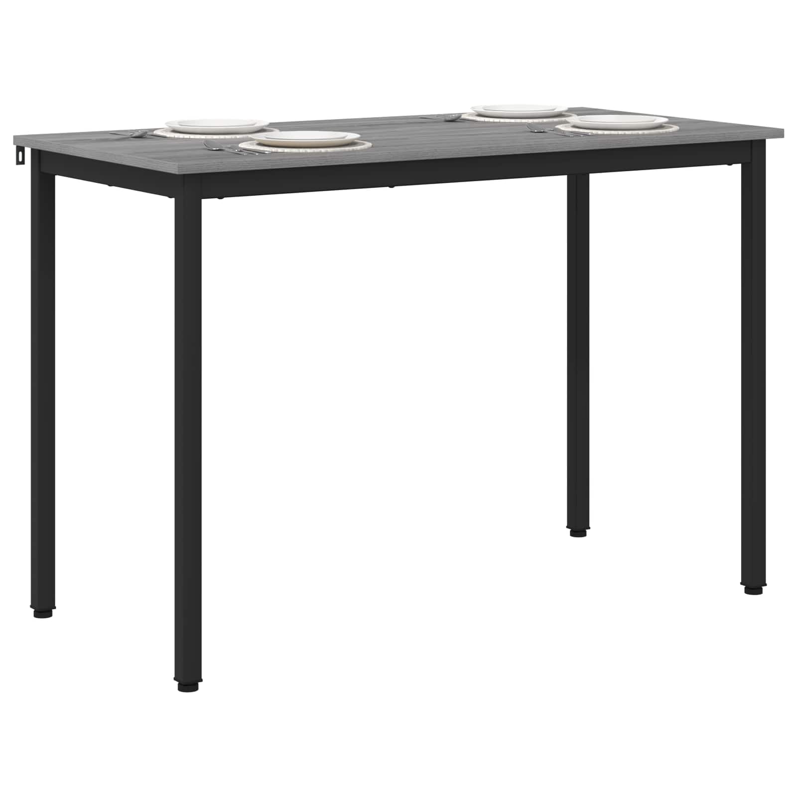 Eettafels 110 x 100 x 75 cm METAAL is nu te koop bij PeponiXL, paradijselijk wonen!