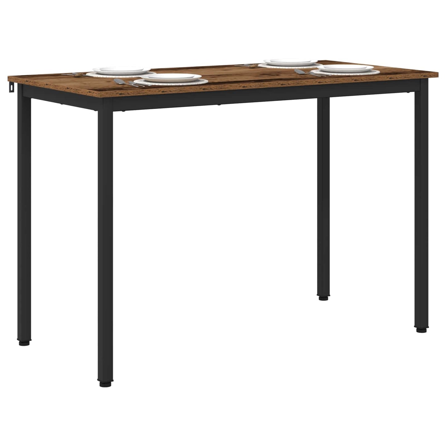 Eettafels 110 x 100 x 75 cm METAAL is nu te koop bij PeponiXL, paradijselijk wonen!