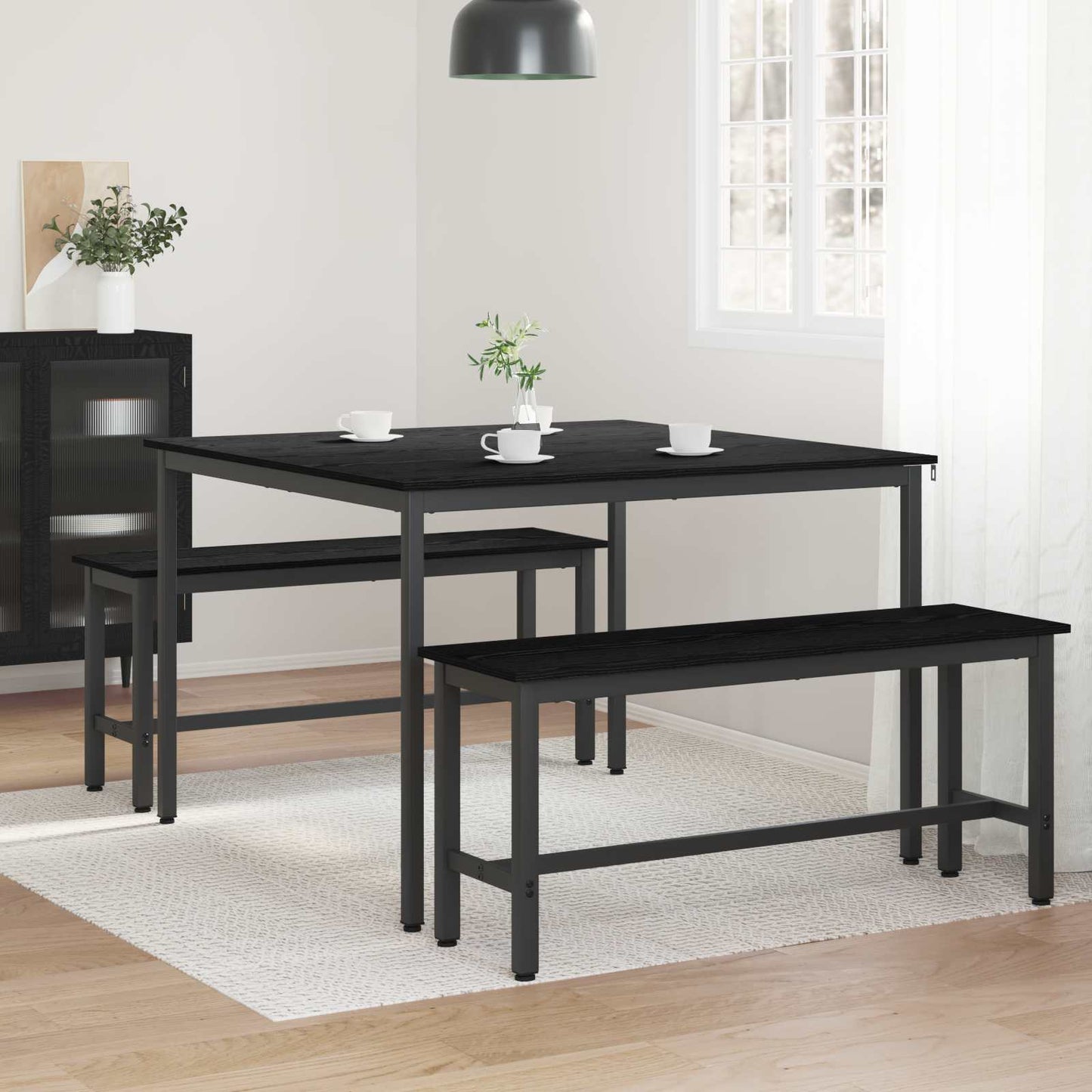 Eettafels 110 x 110 x 75 cm METAAL is nu te koop bij PeponiXL, paradijselijk wonen!
