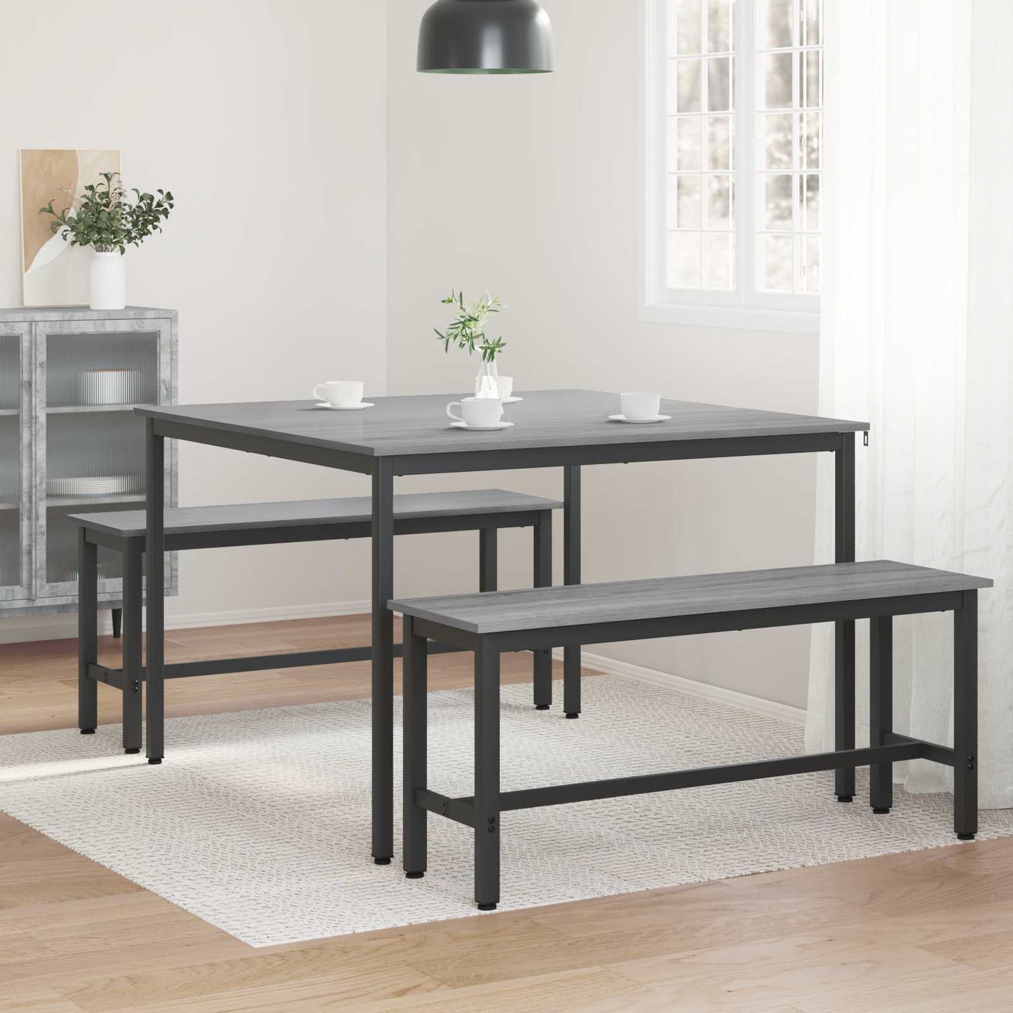 Eettafels 110 x 110 x 75 cm METAAL is nu te koop bij PeponiXL, paradijselijk wonen!