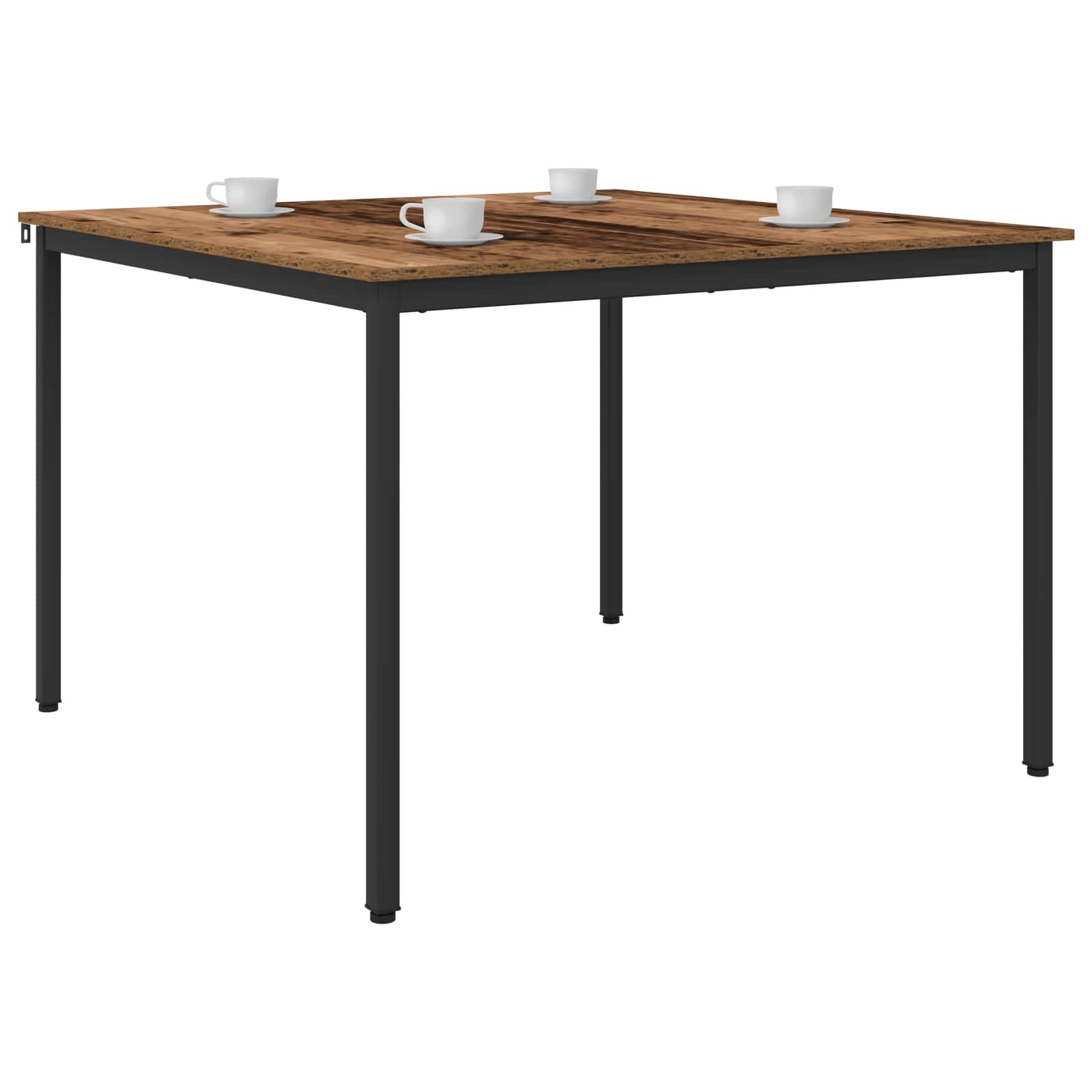 Eettafels 110 x 110 x 75 cm METAAL is nu te koop bij PeponiXL, paradijselijk wonen!