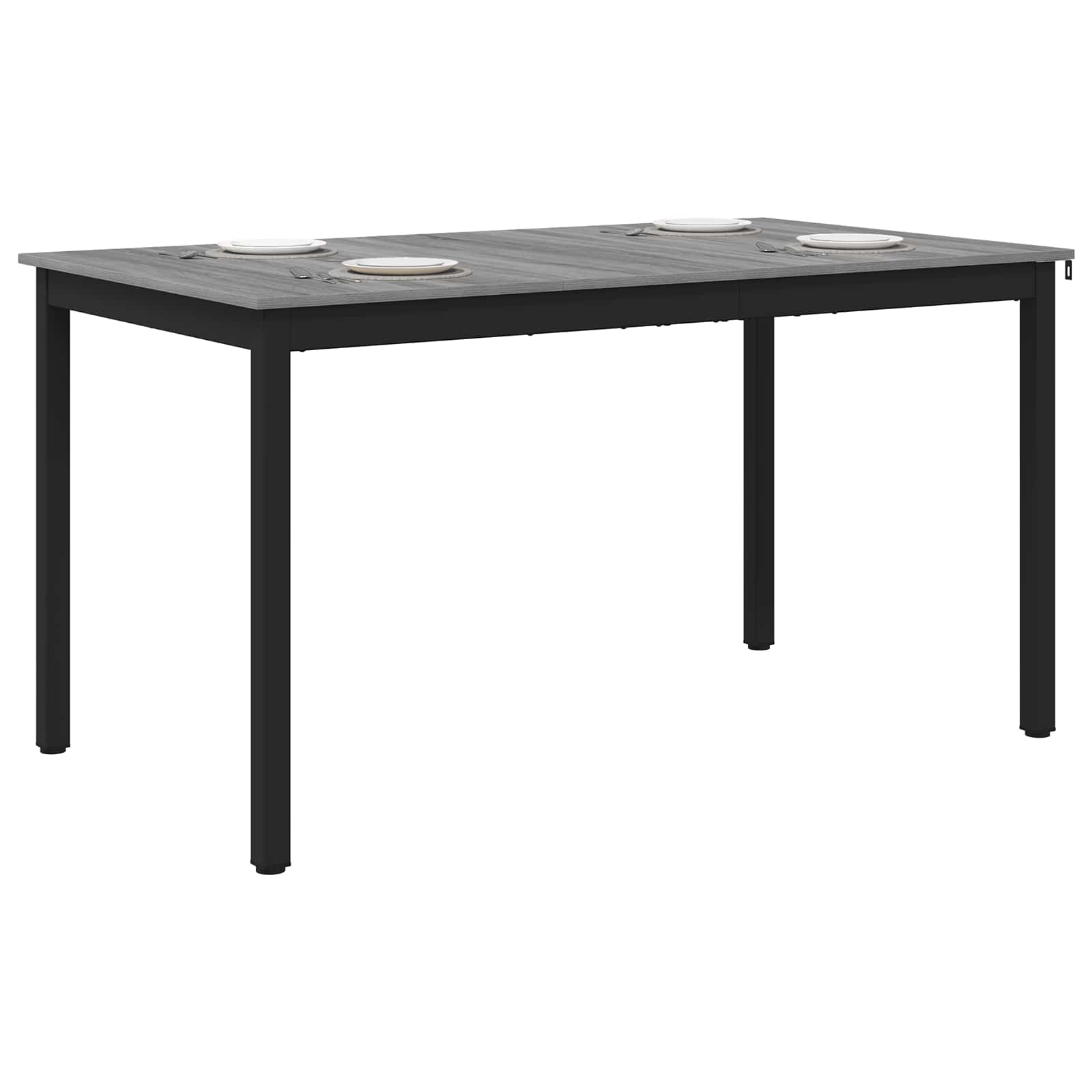 Eettafels 140 x 80 x 75 cm METAAL is nu te koop bij PeponiXL, paradijselijk wonen!