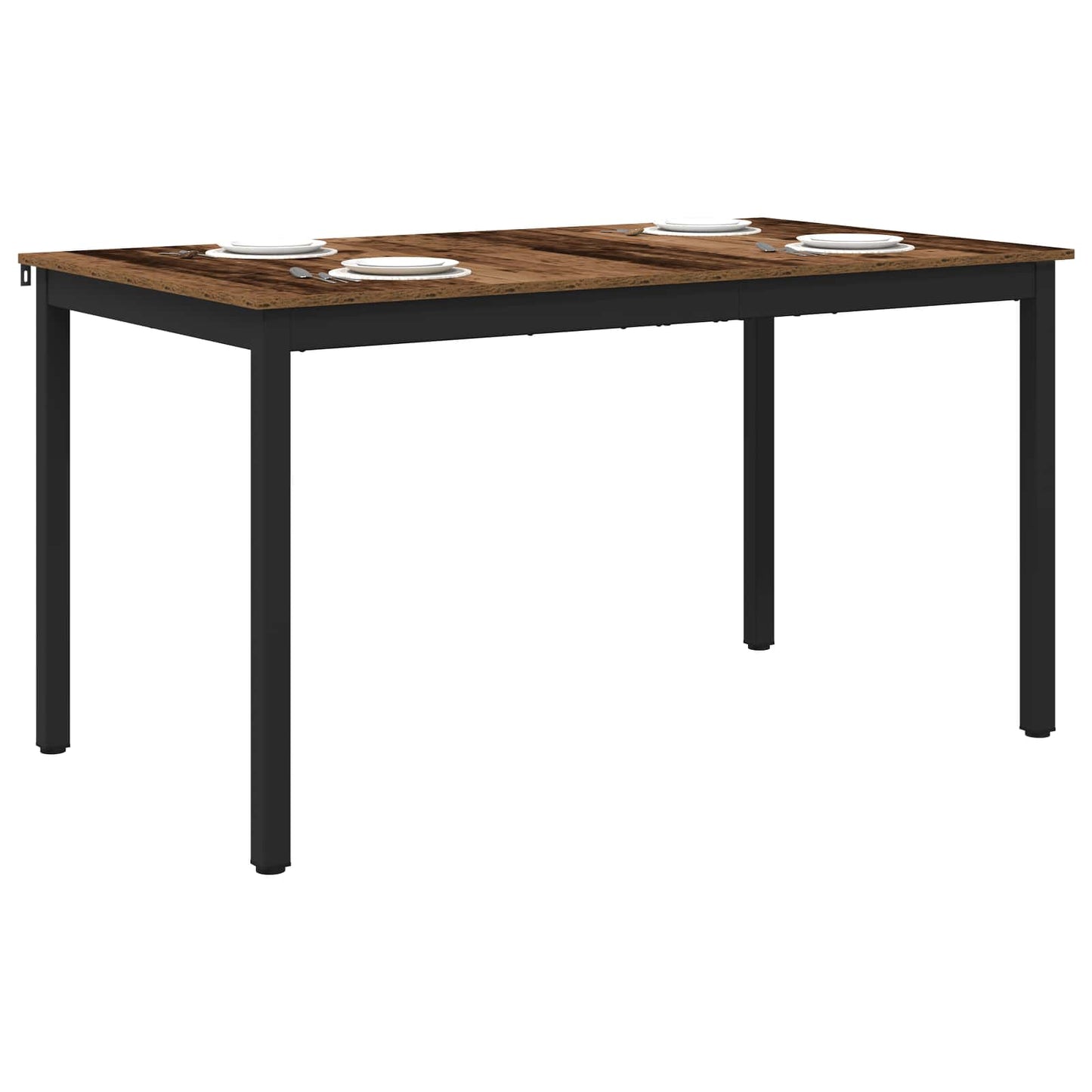 Eettafels 140 x 80 x 75 cm METAAL is nu te koop bij PeponiXL, paradijselijk wonen!