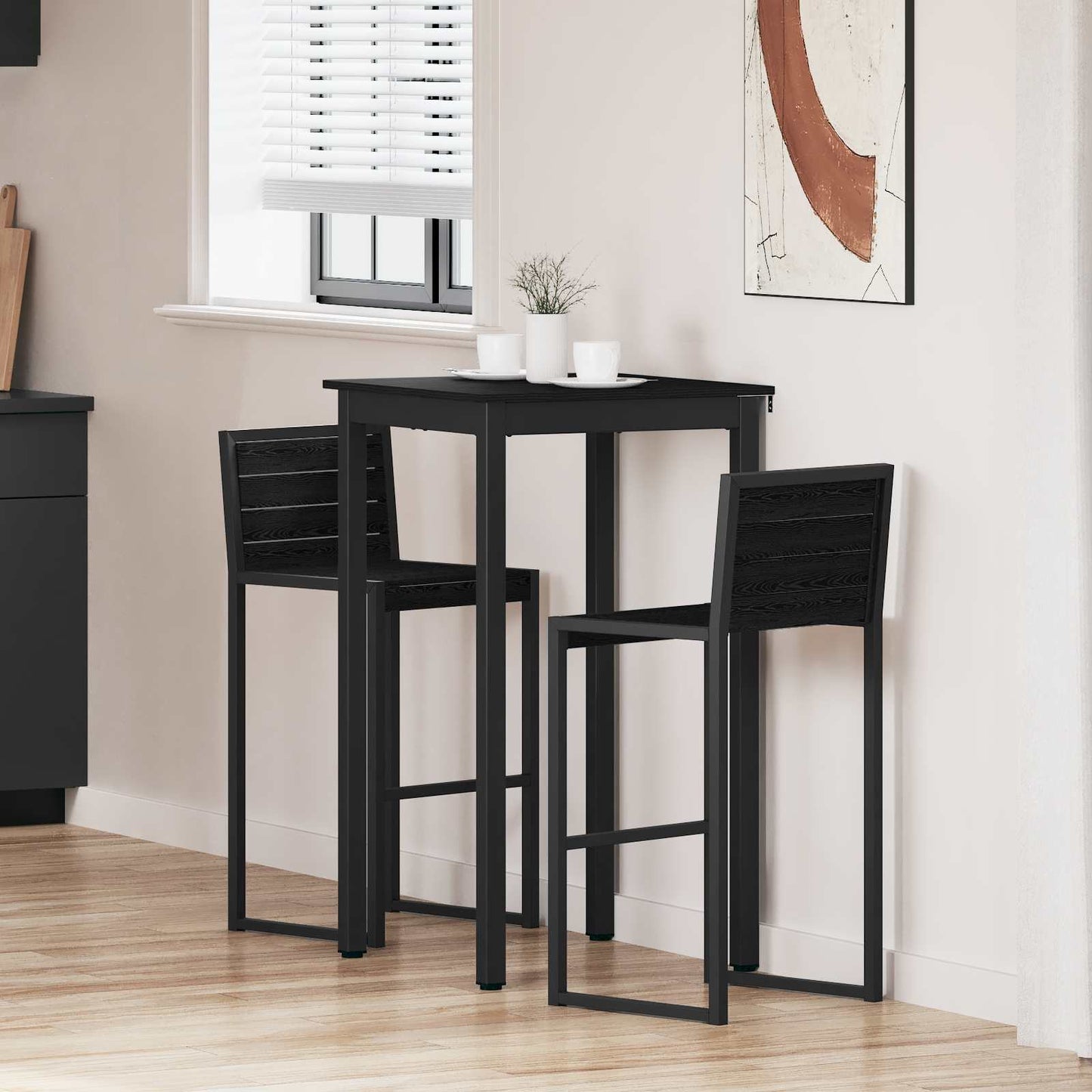 Staande Bartafel Bewerkt hout is nu te koop bij PeponiXL, paradijselijk wonen!
