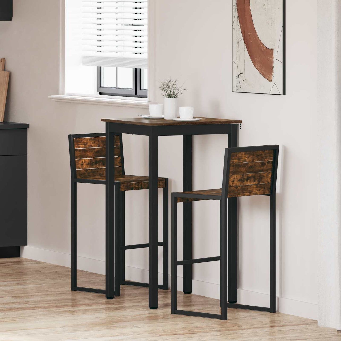 Staande Bartafel Bewerkt hout is nu te koop bij PeponiXL, paradijselijk wonen!