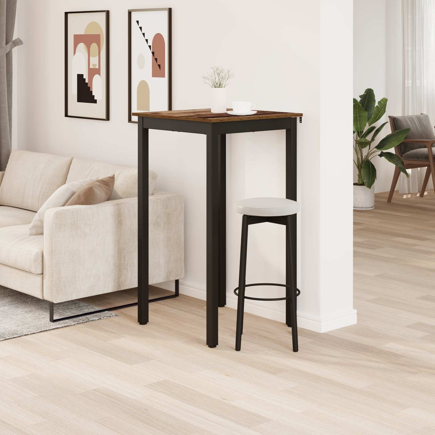 Staande Bartafel Bewerkt hout is nu te koop bij PeponiXL, paradijselijk wonen!