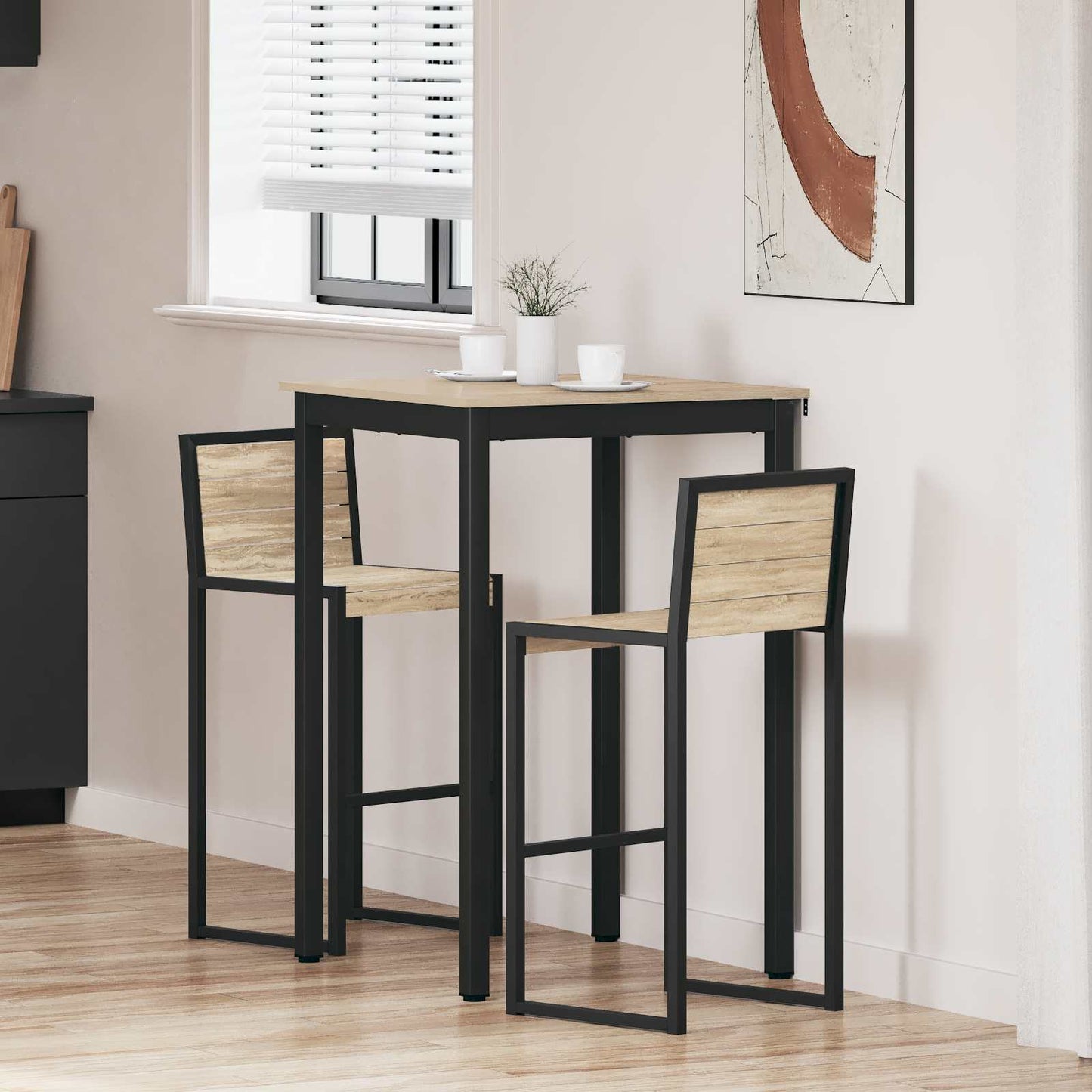 Staande Bartafel Bewerkt hout is nu te koop bij PeponiXL, paradijselijk wonen!