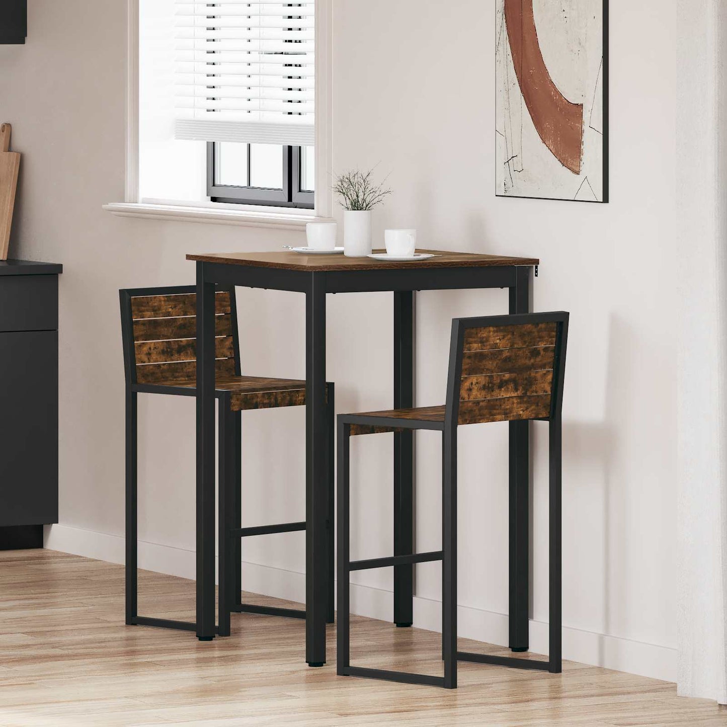 Staande Bartafel Bewerkt hout is nu te koop bij PeponiXL, paradijselijk wonen!