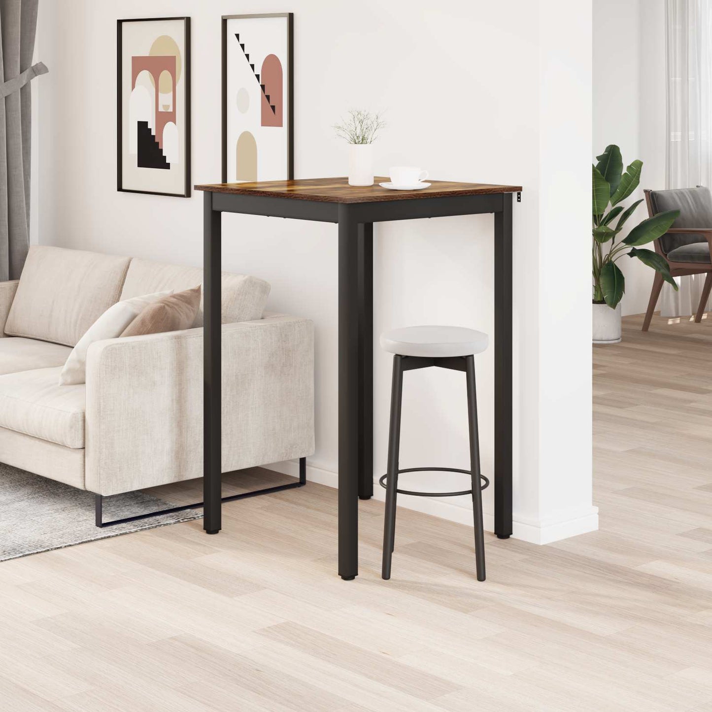 Staande Bartafel Bewerkt hout is nu te koop bij PeponiXL, paradijselijk wonen!