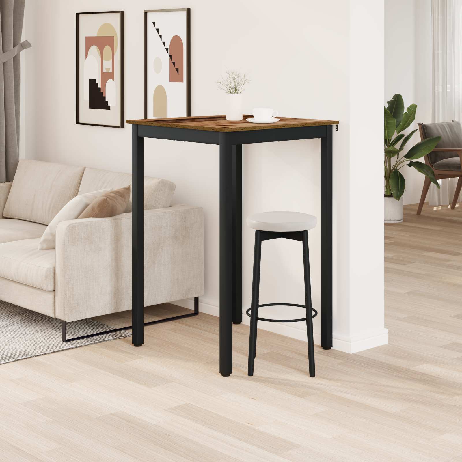Staande Bartafel Bewerkt hout is nu te koop bij PeponiXL, paradijselijk wonen!