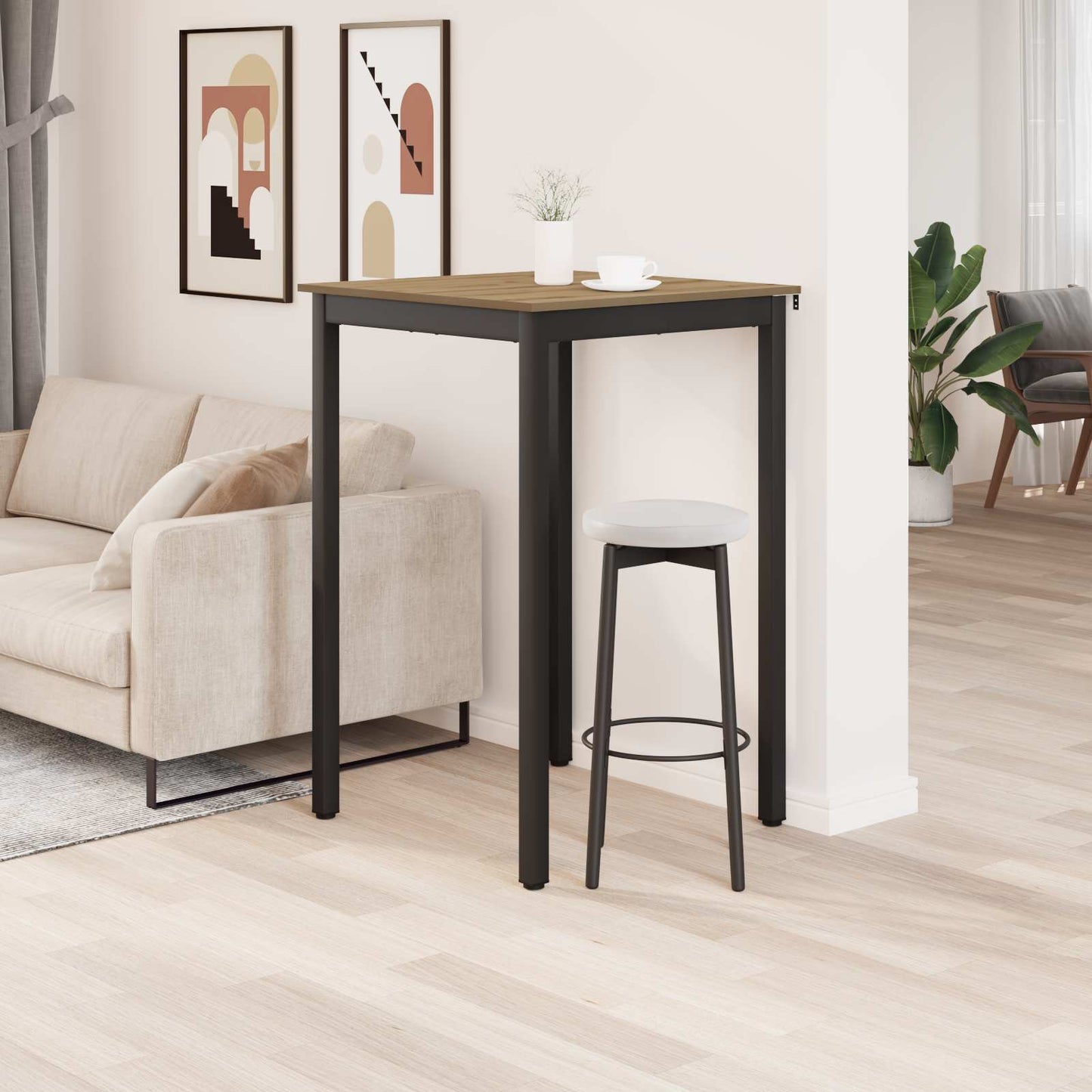 Staande Bartafel Bewerkt hout is nu te koop bij PeponiXL, paradijselijk wonen!