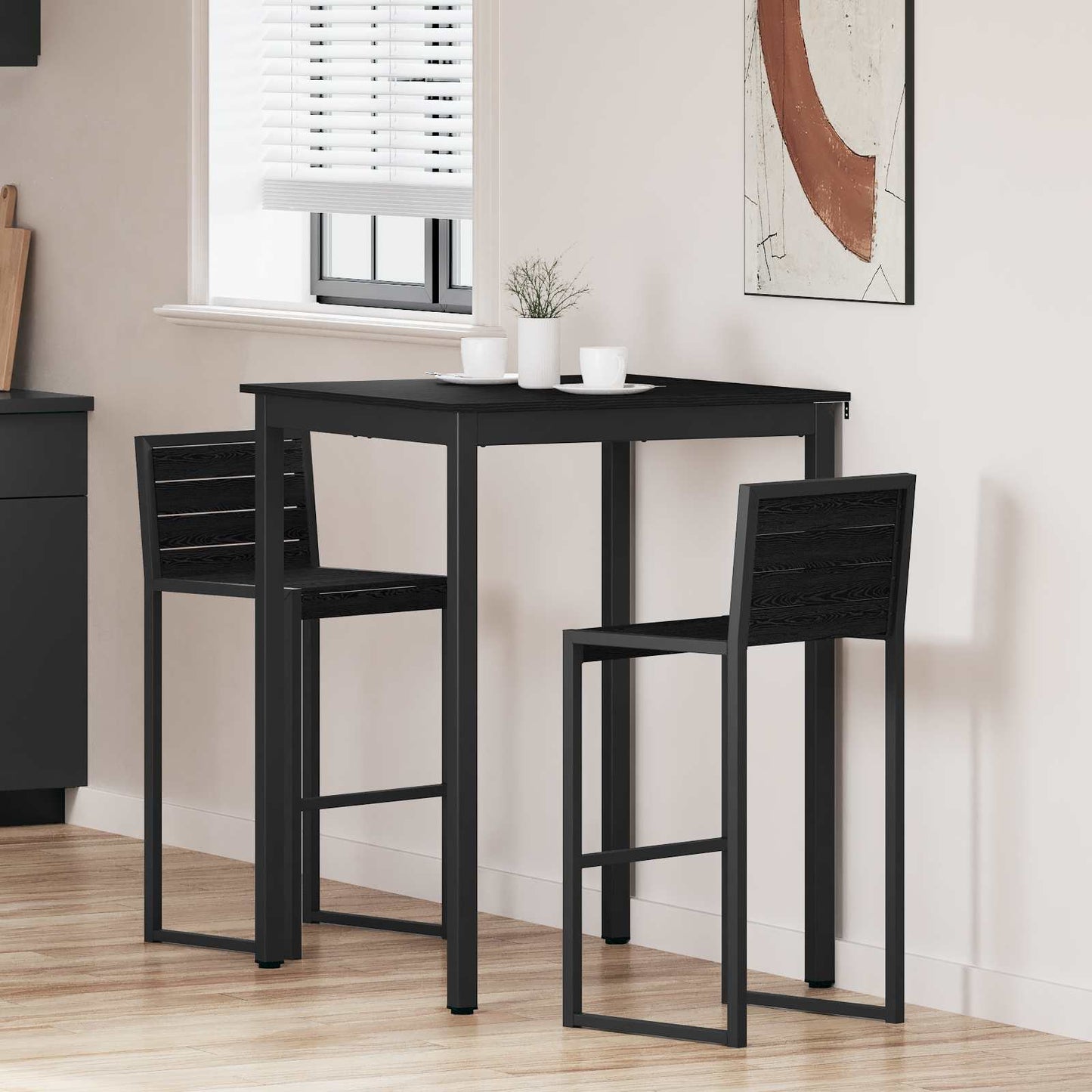 Staande Bartafel Bewerkt hout is nu te koop bij PeponiXL, paradijselijk wonen!
