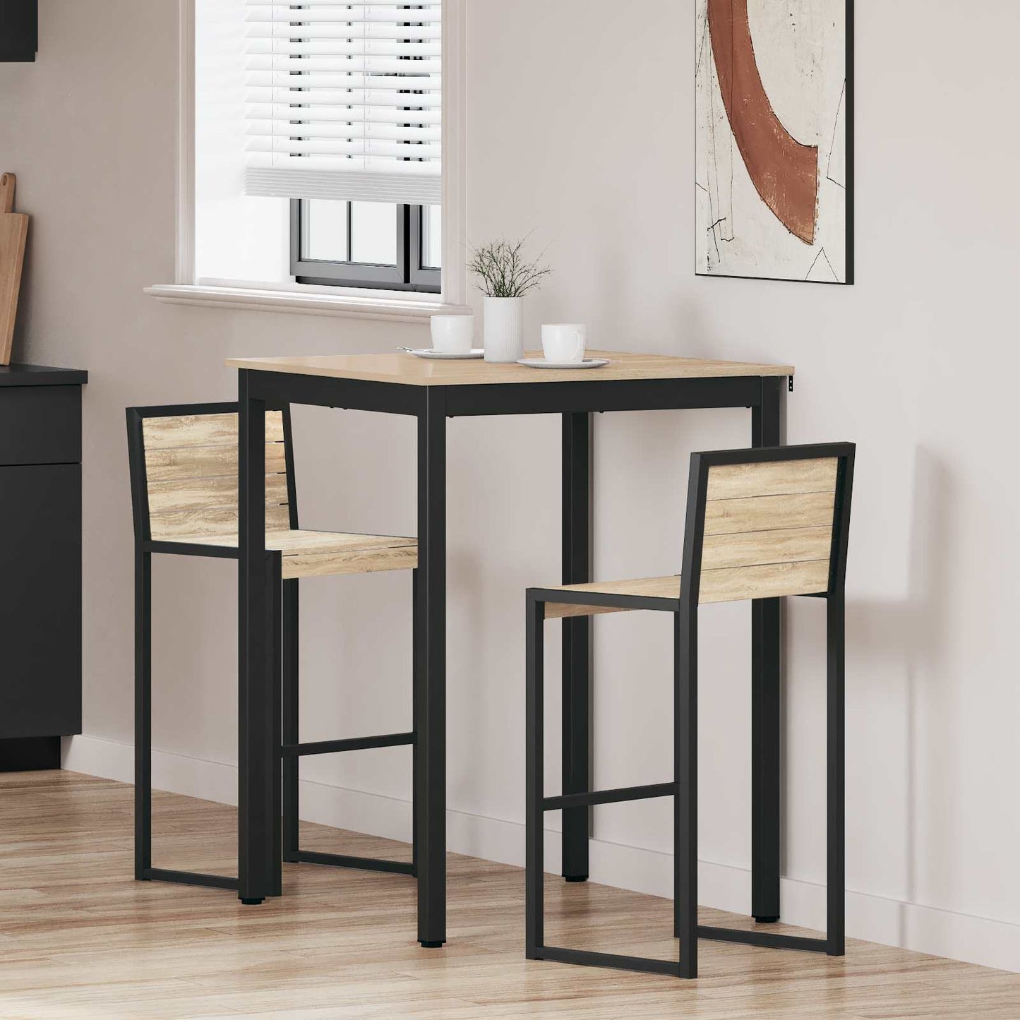 Staande Bartafel Bewerkt hout is nu te koop bij PeponiXL, paradijselijk wonen!
