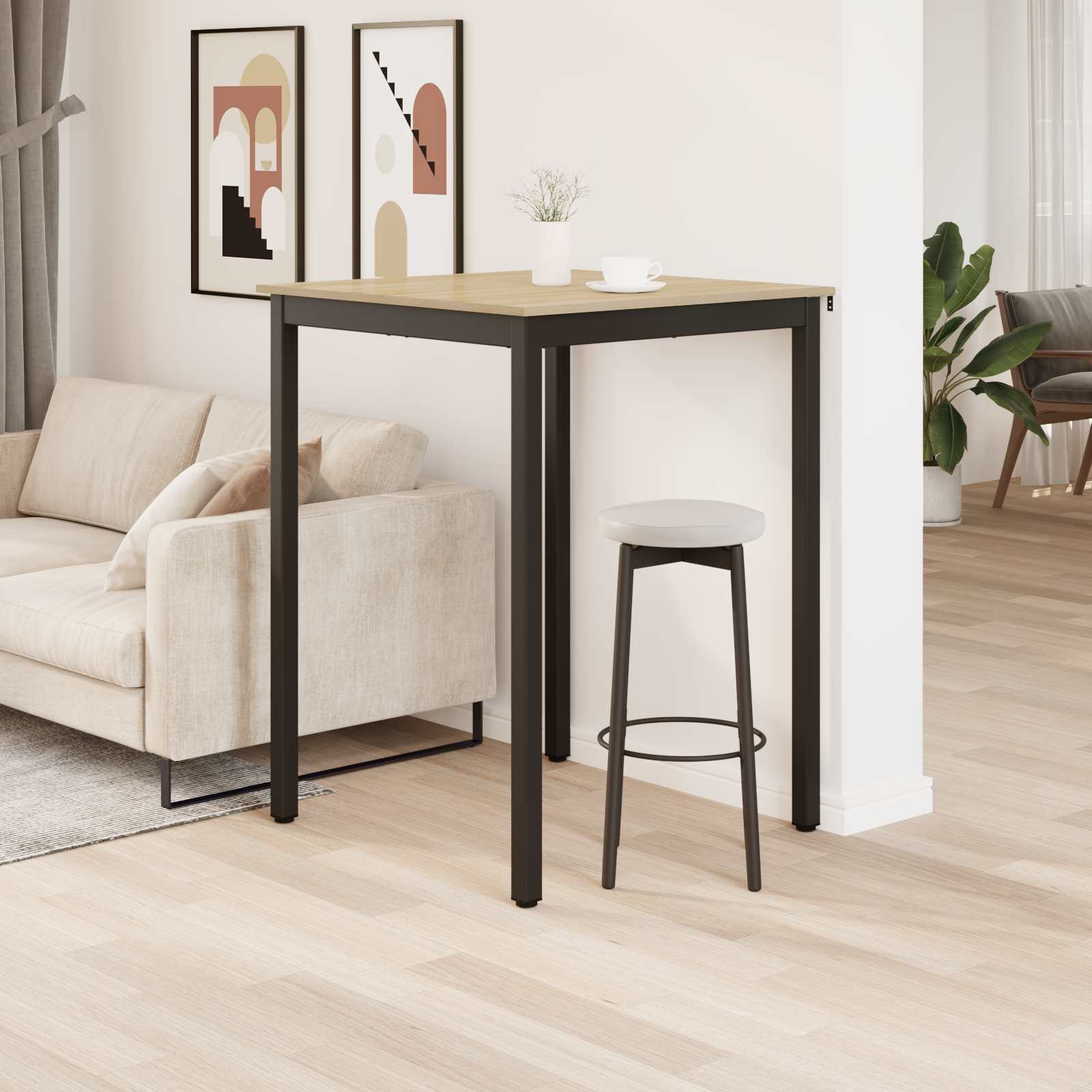 Staande Bartafel Bewerkt hout is nu te koop bij PeponiXL, paradijselijk wonen!