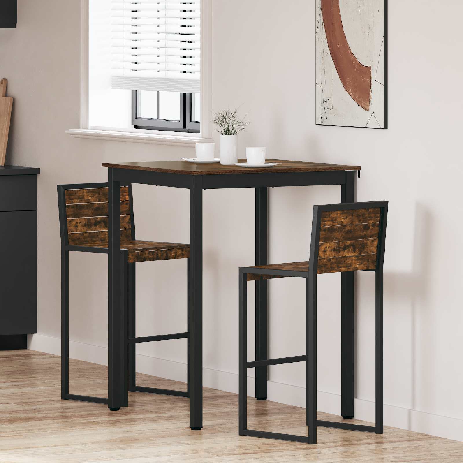 Staande Bartafel Bewerkt hout is nu te koop bij PeponiXL, paradijselijk wonen!