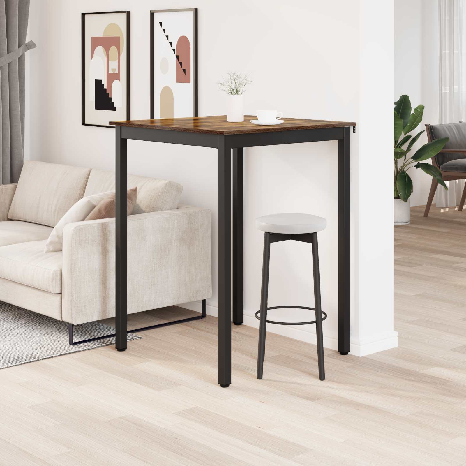 Staande Bartafel Bewerkt hout is nu te koop bij PeponiXL, paradijselijk wonen!
